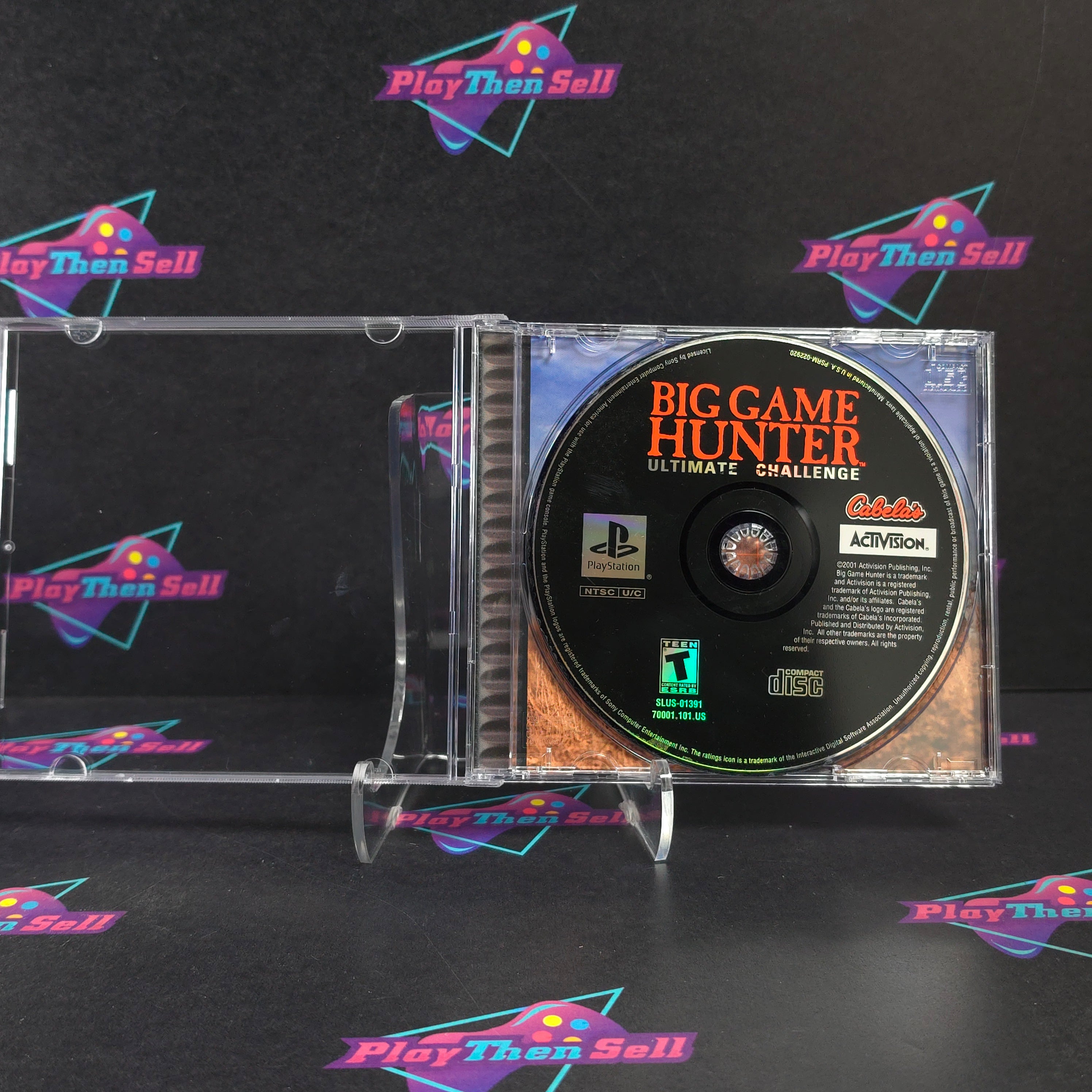 Cabela's Big Game Hunter PS1 PlayStation 1 - Very Good