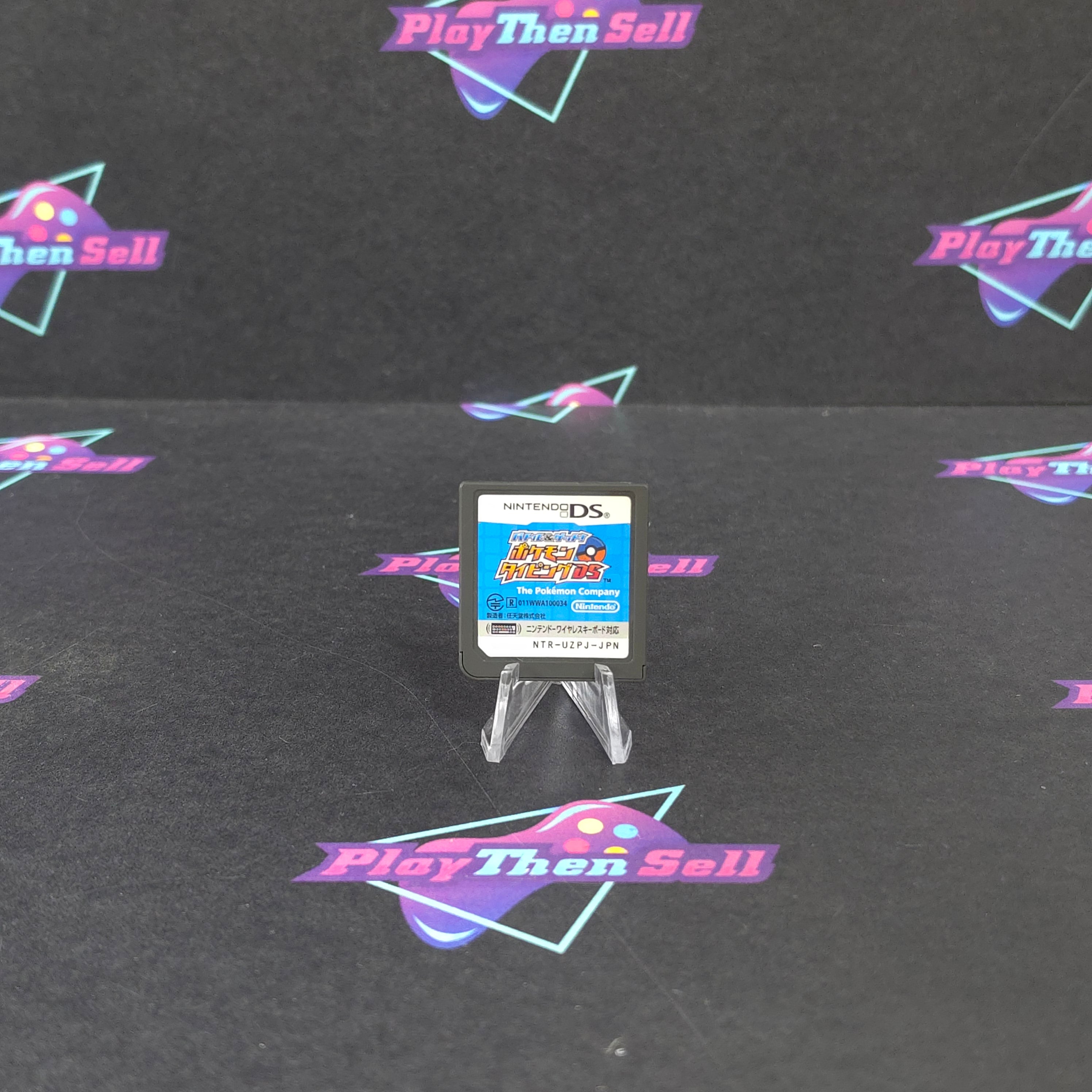 Battle & Get! Pokemon Typing Nintendo DS Japan Import Cart Only - Excellent