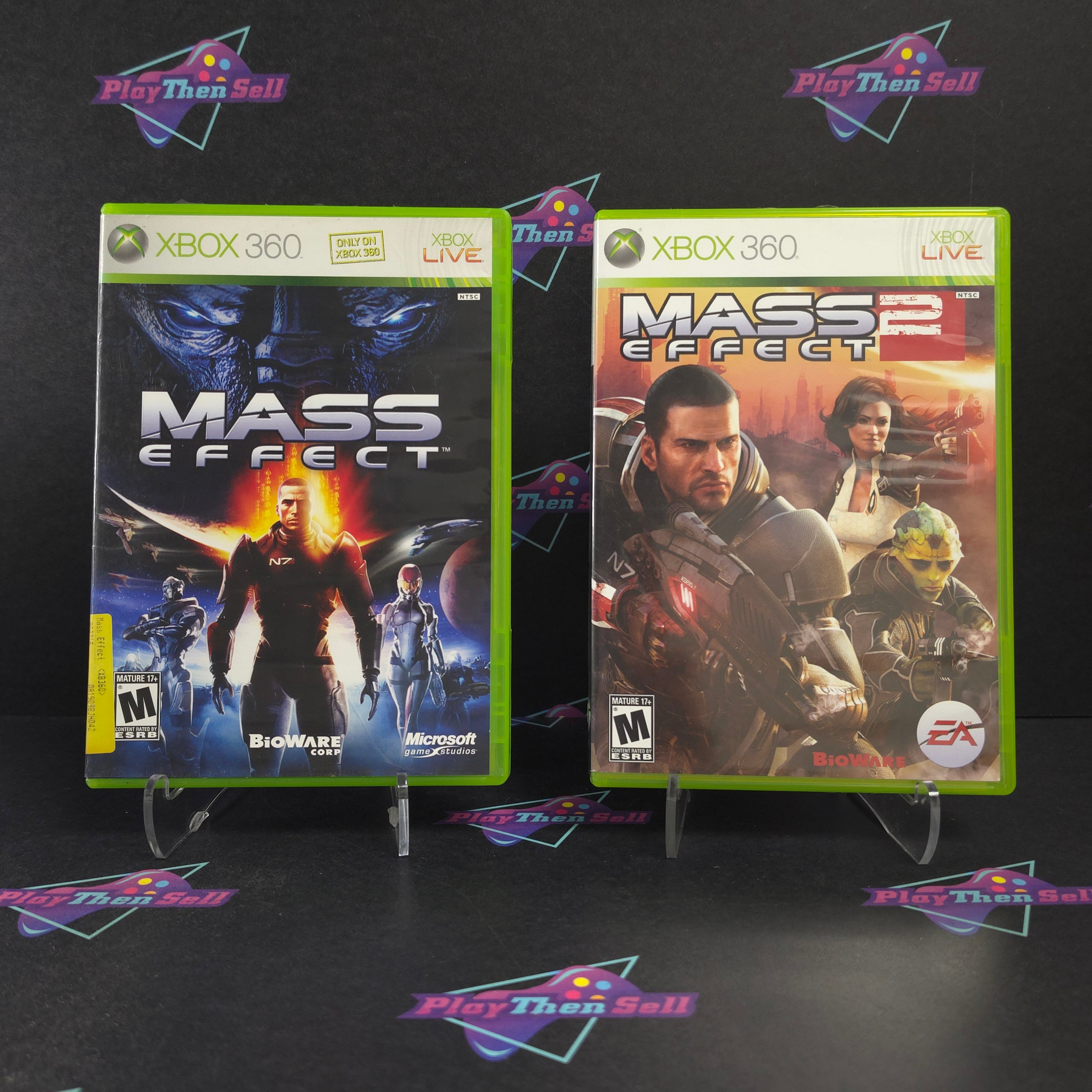 Mass Effect Collection (2-Game Lot) Xbox 360 Bundle - Very Good