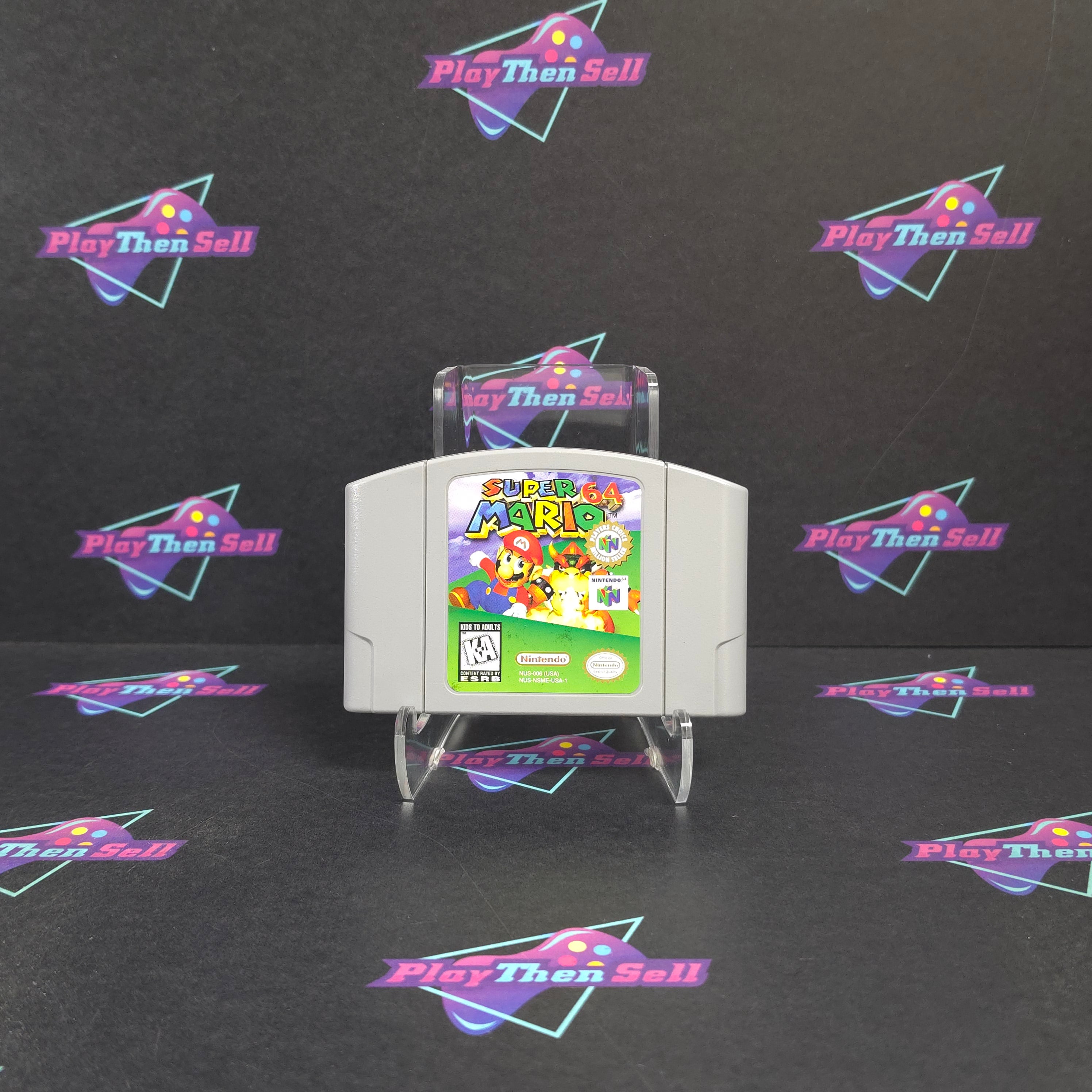 Super Mario 64 Nintendo 64 N64 Players Choice Cart Only - Excellent