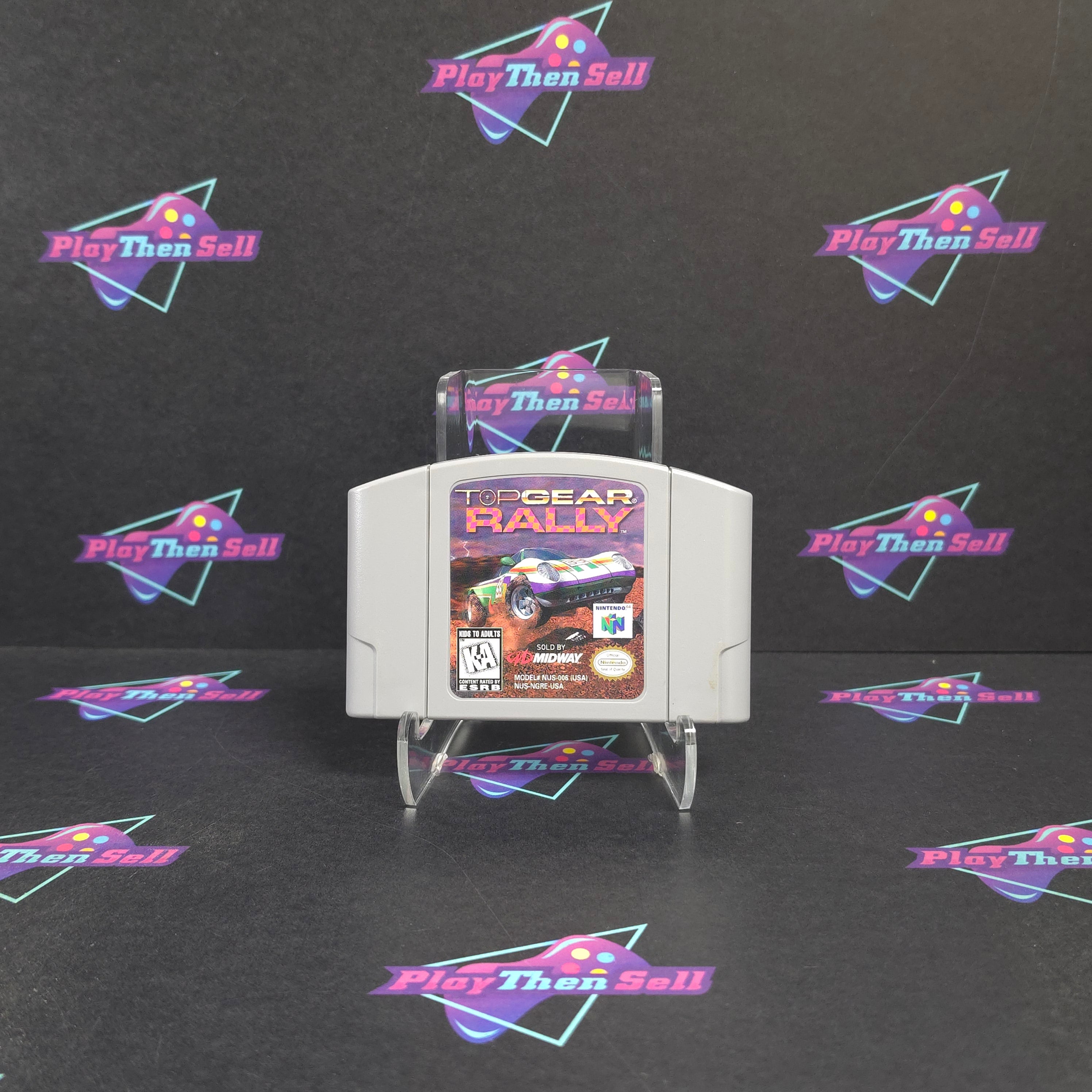 Top Gear Rally Nintendo 64 N64 Cart Only - Excellent