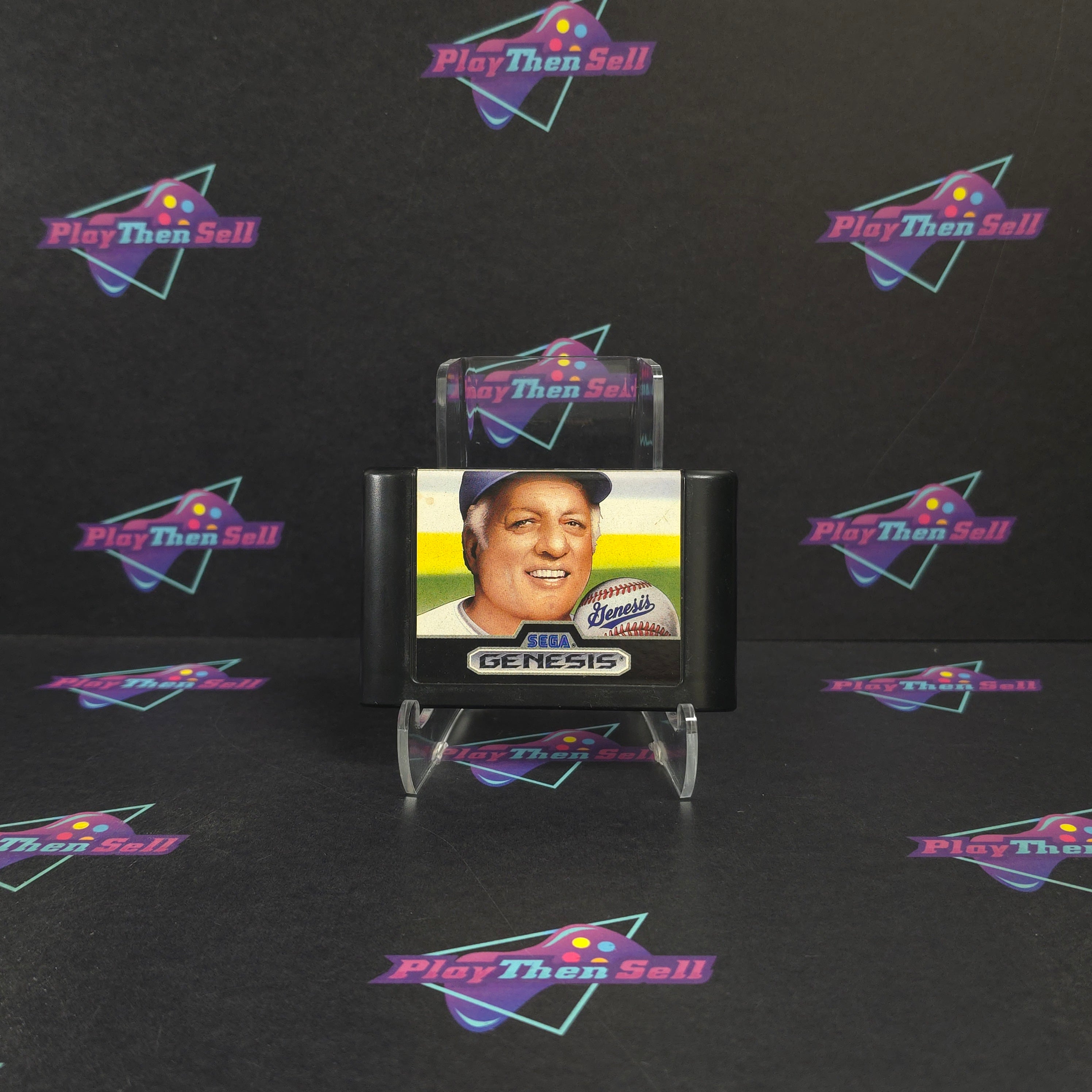 Tommy Lasorda Baseball Sega Genesis Cart Only - Excellent