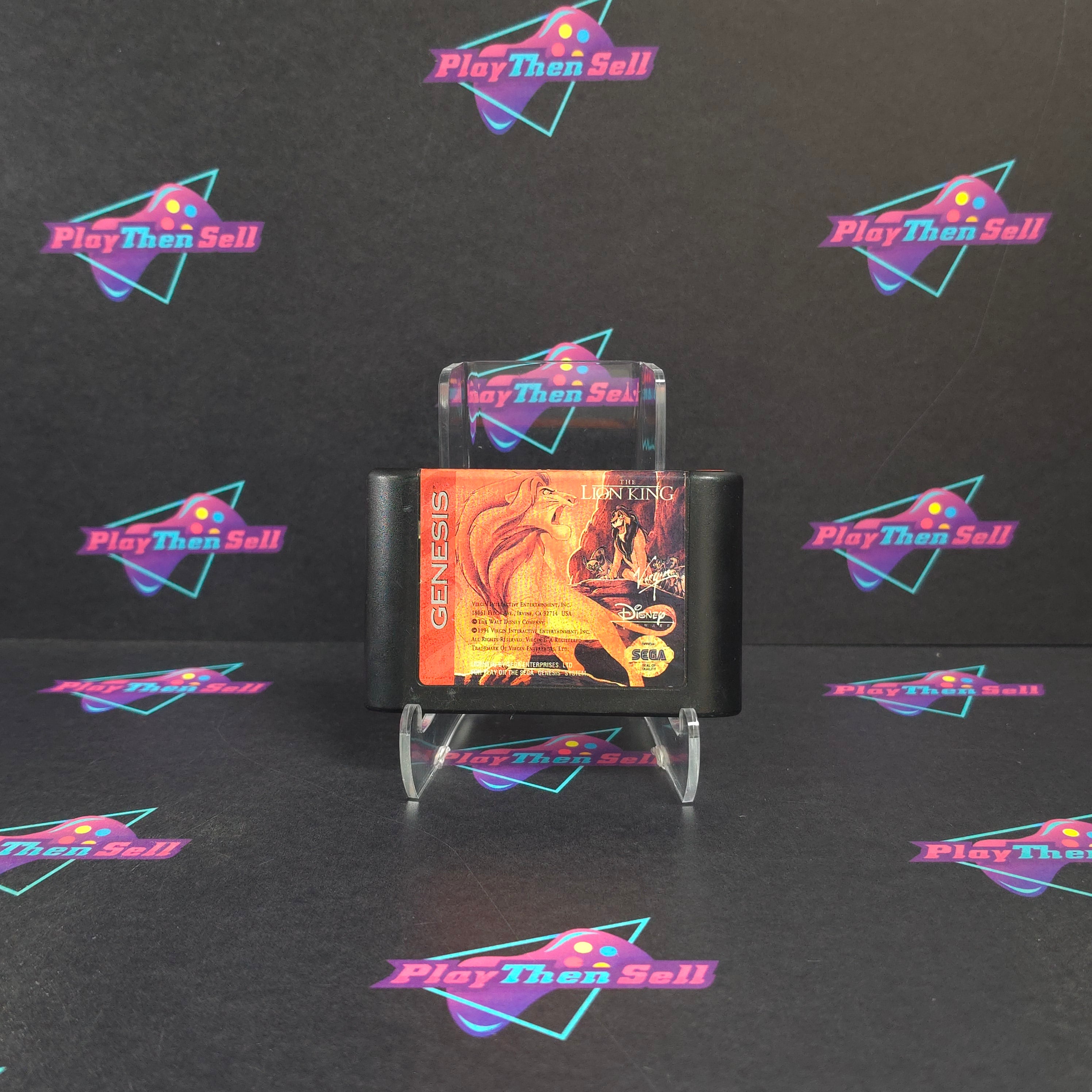 The Lion King Sega Genesis Cart Only - Very Good