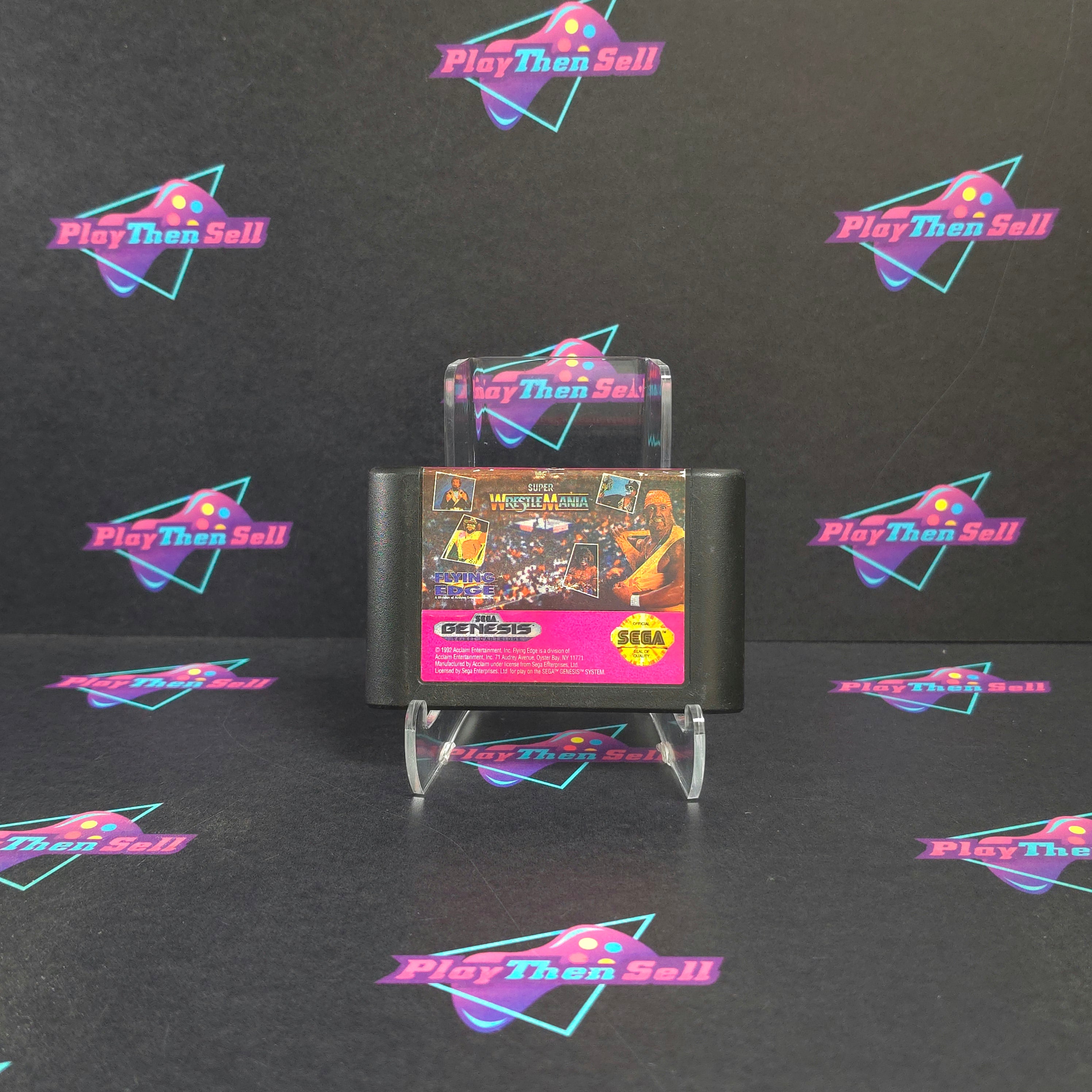 WWF Super WrestleMania Sega Genesis Cart Only - Excellent
