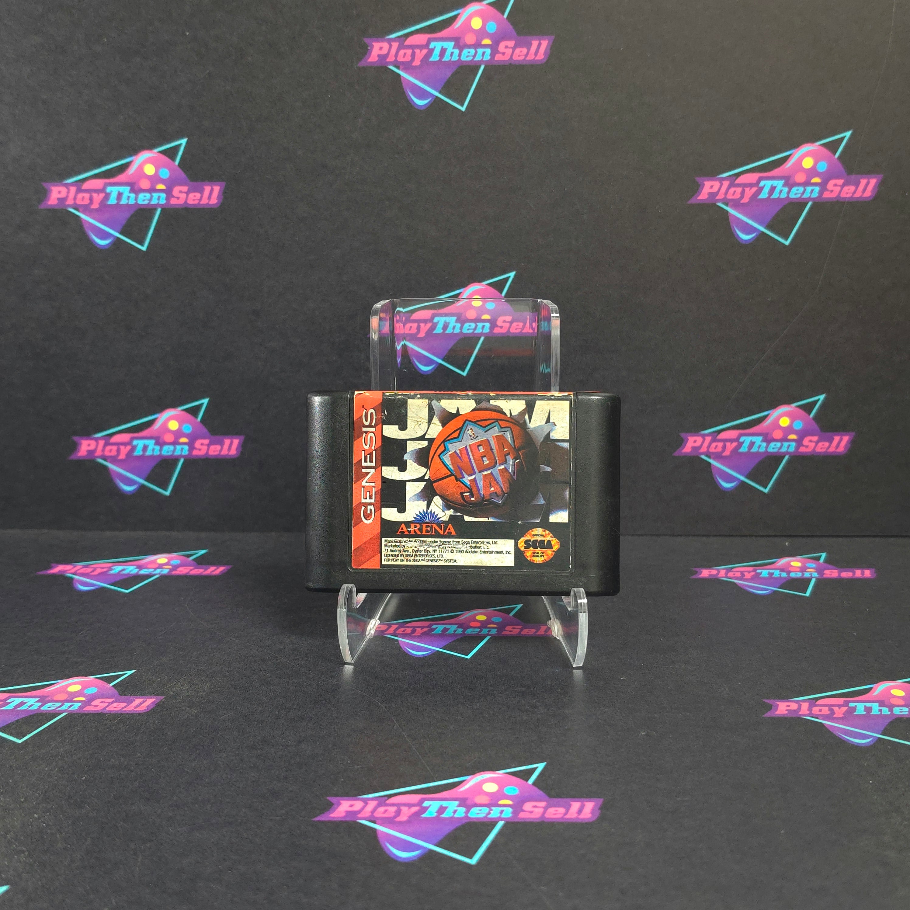 NBA Jam Sega Genesis Cart Only - Very Good