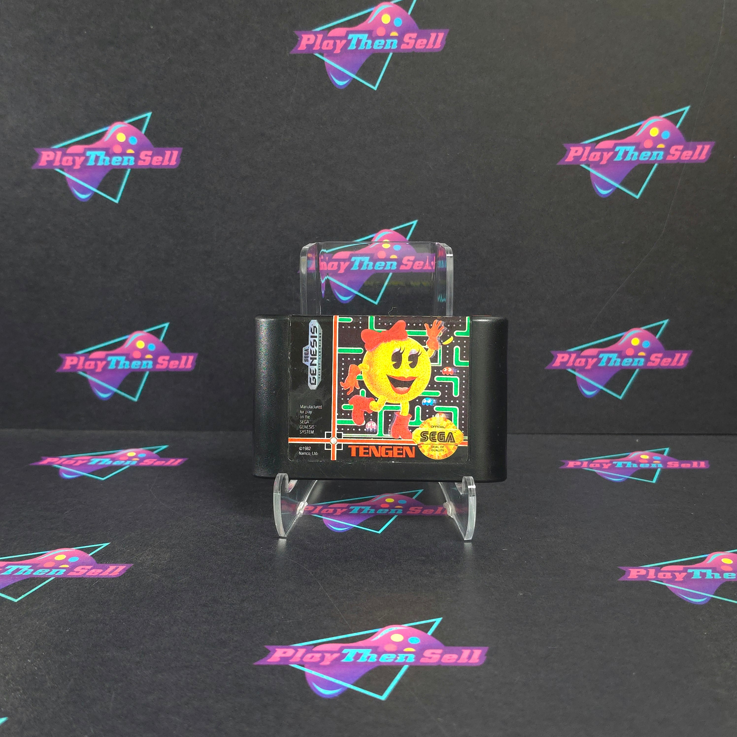Ms. Pac-Man Sega Genesis Cart Only - Very Good