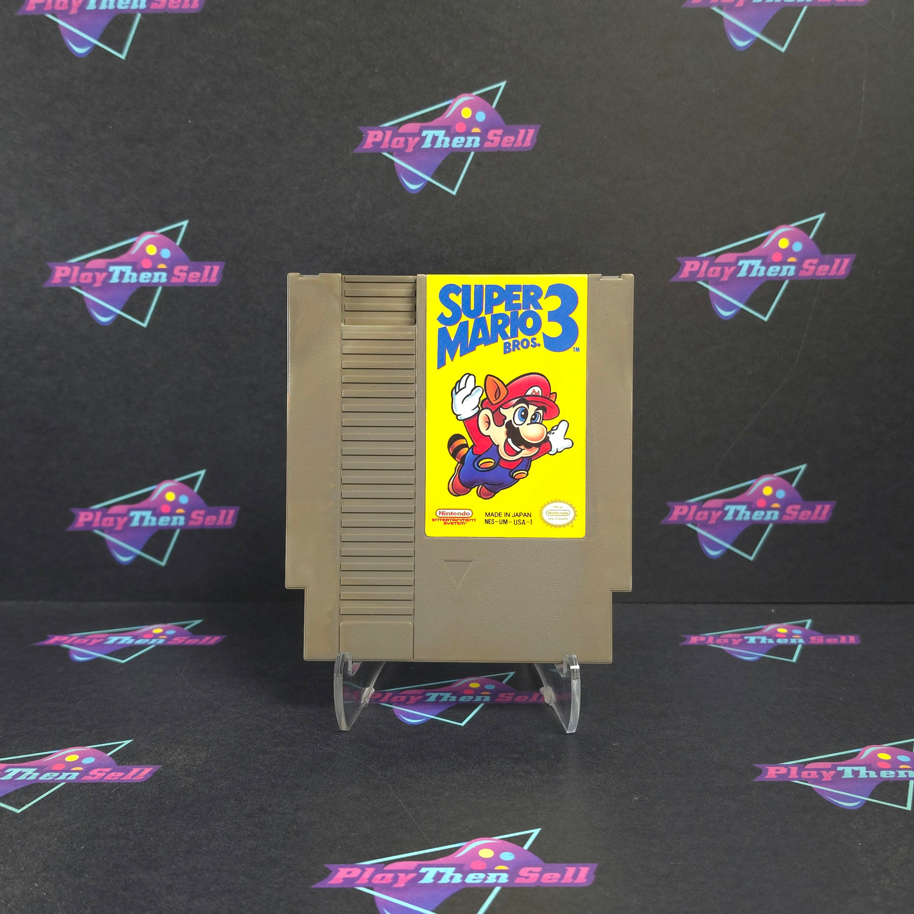 Super Mario Bros 3 Nintendo NES Cart Only - Very Good