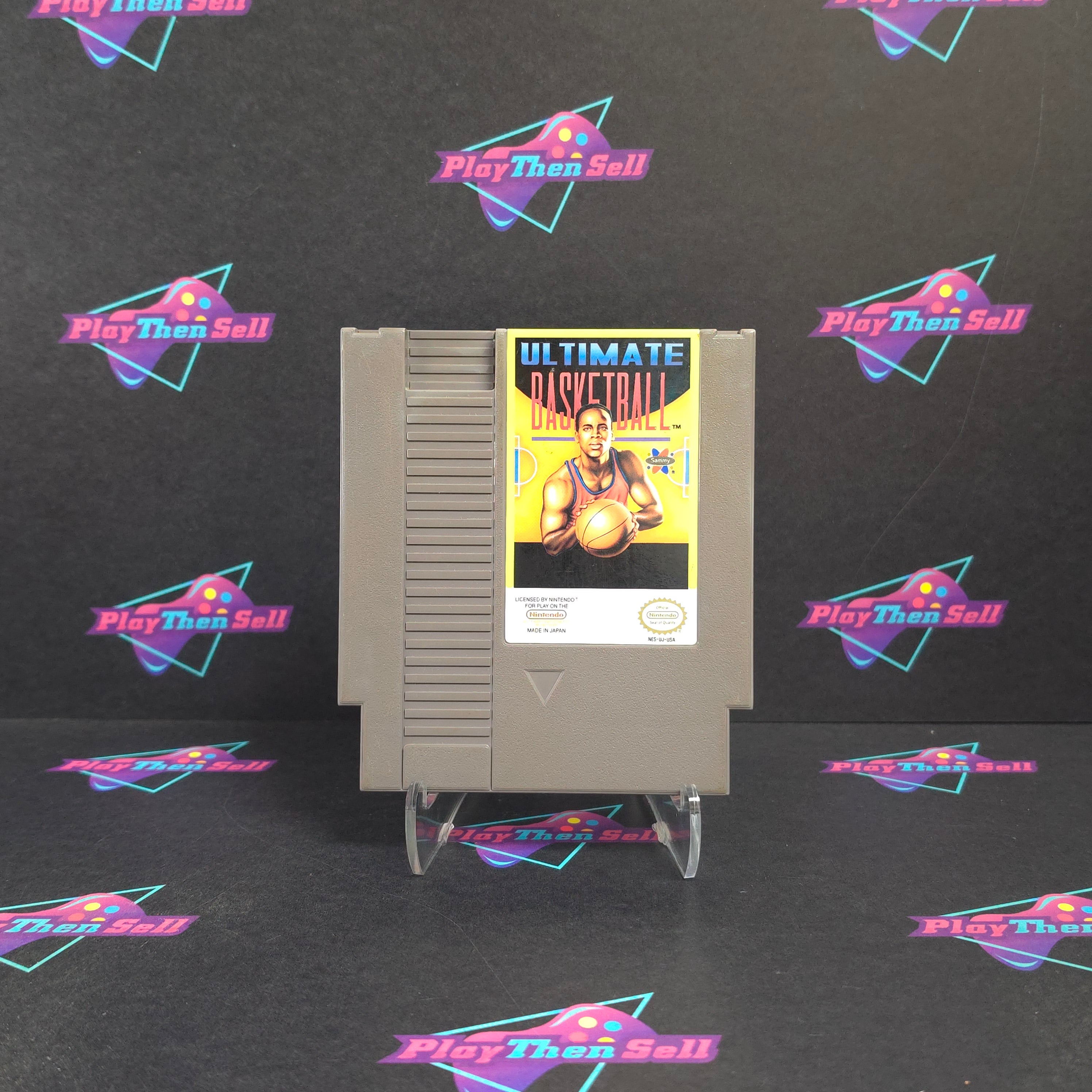 Ultimate Basketball Nintendo NES Cart Only - Excellent