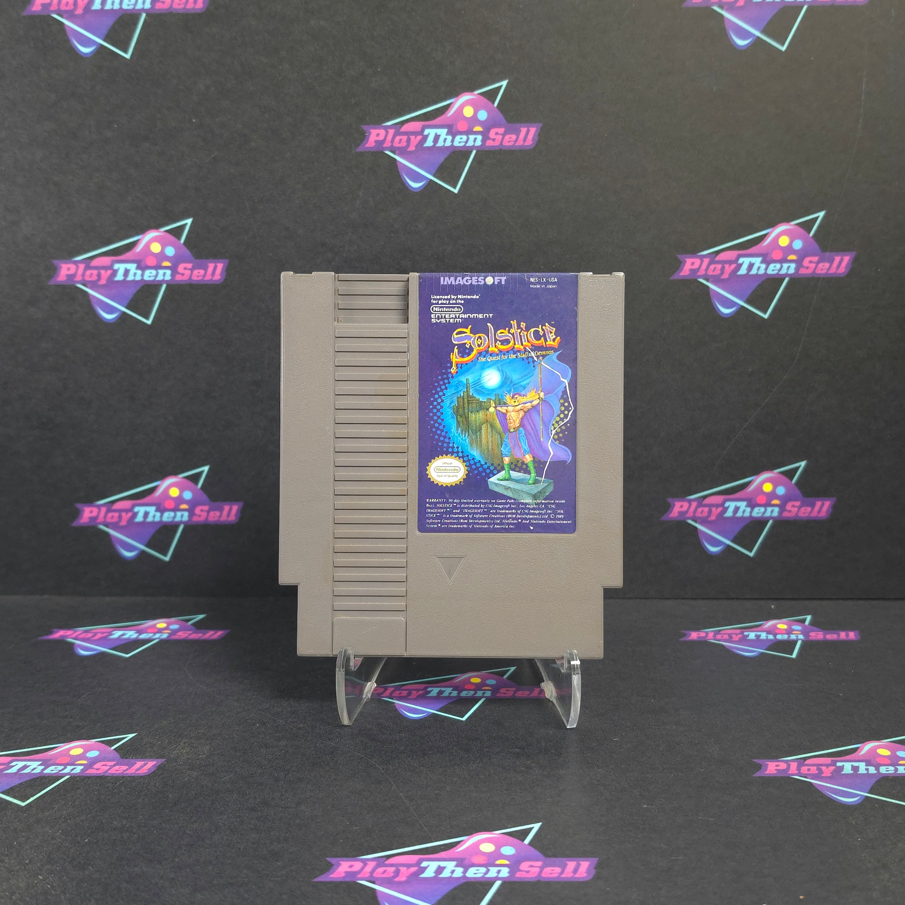Solstice Nintendo NES Cart Only - Very Good