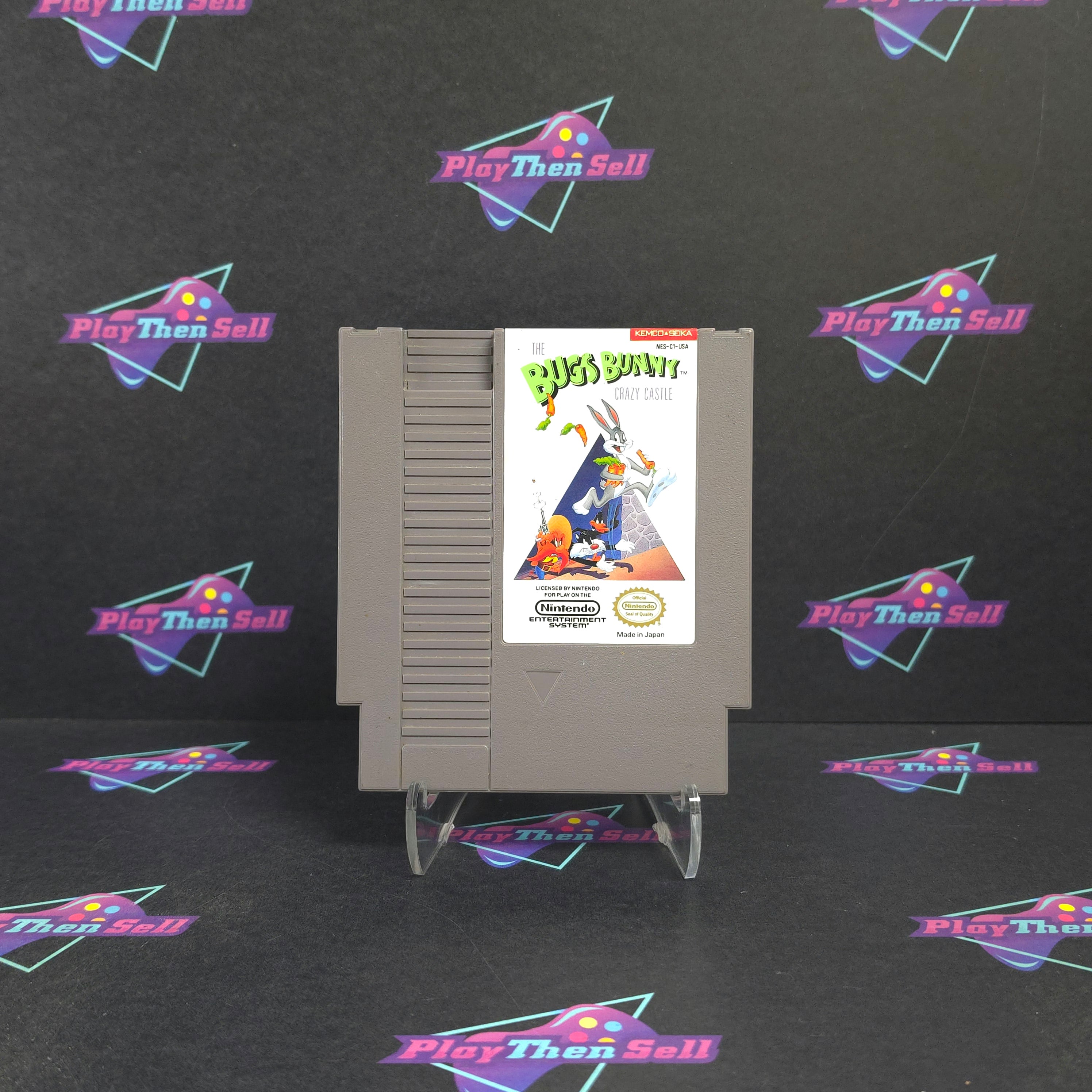 The Bugs Bunny Crazy Castle Nintendo NES Cart Only - Excellent