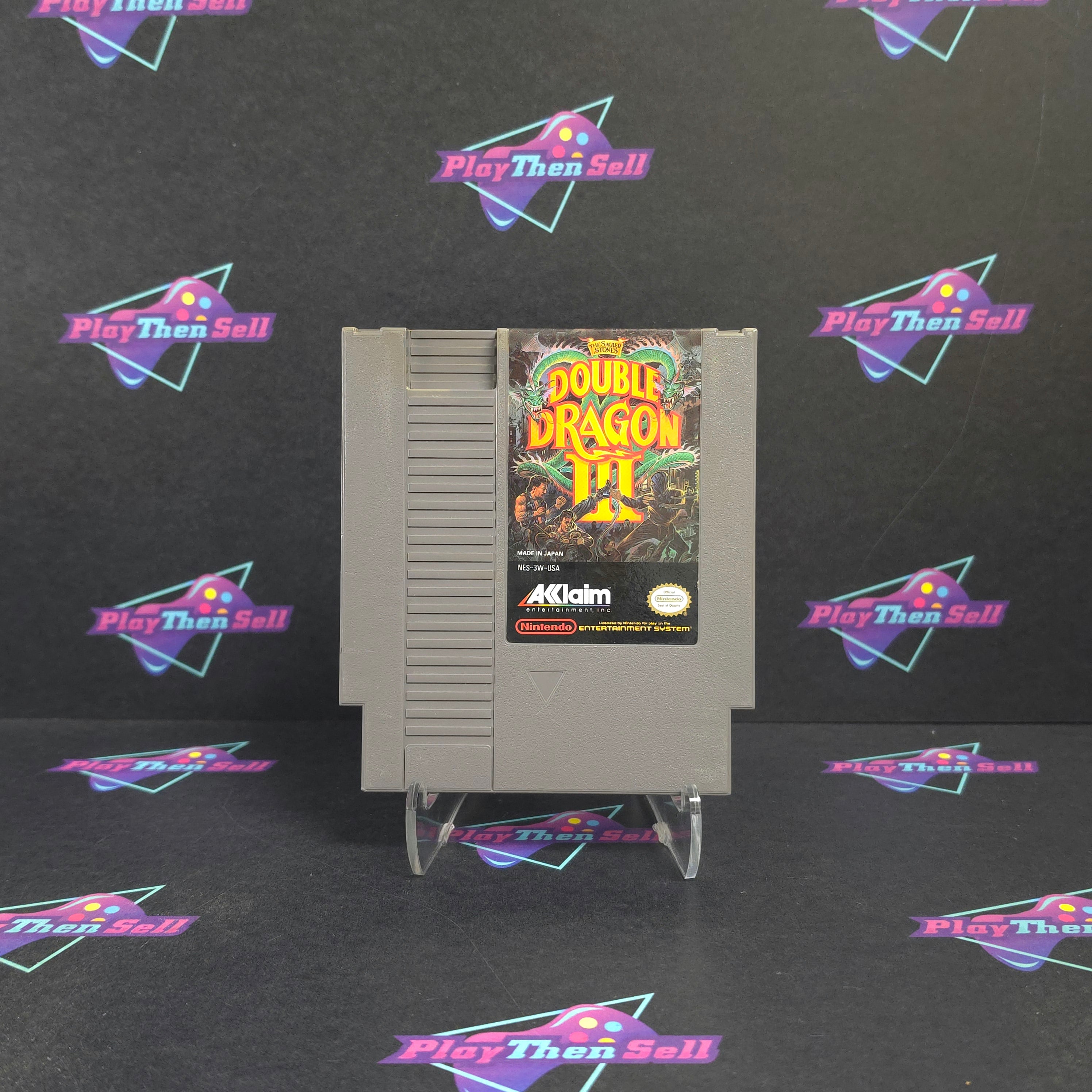 Double Dragon III (3) Nintendo NES Cart Only - Excellent