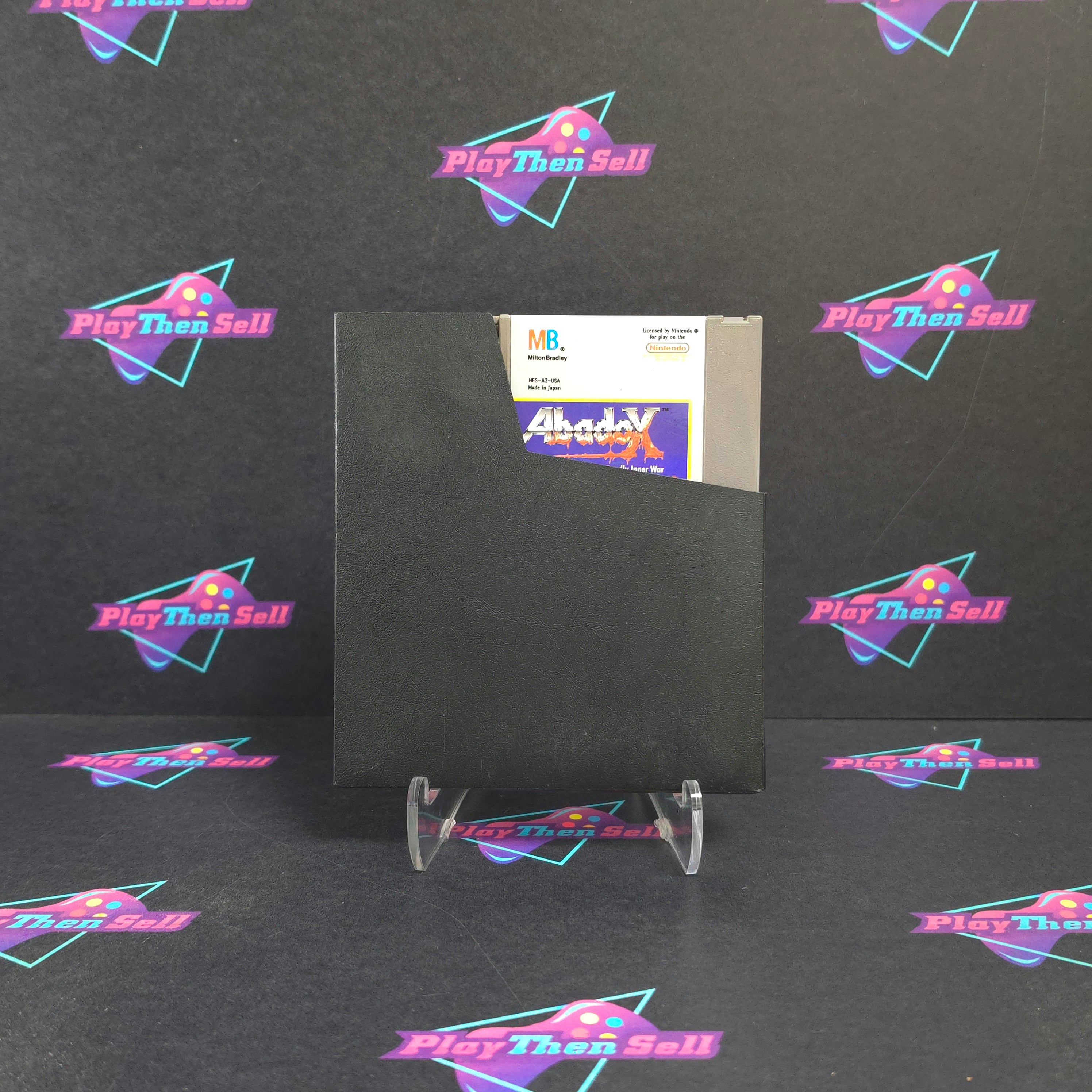 Abadox Nintendo NES + Manual / Sleeve Cart Only - Very Good