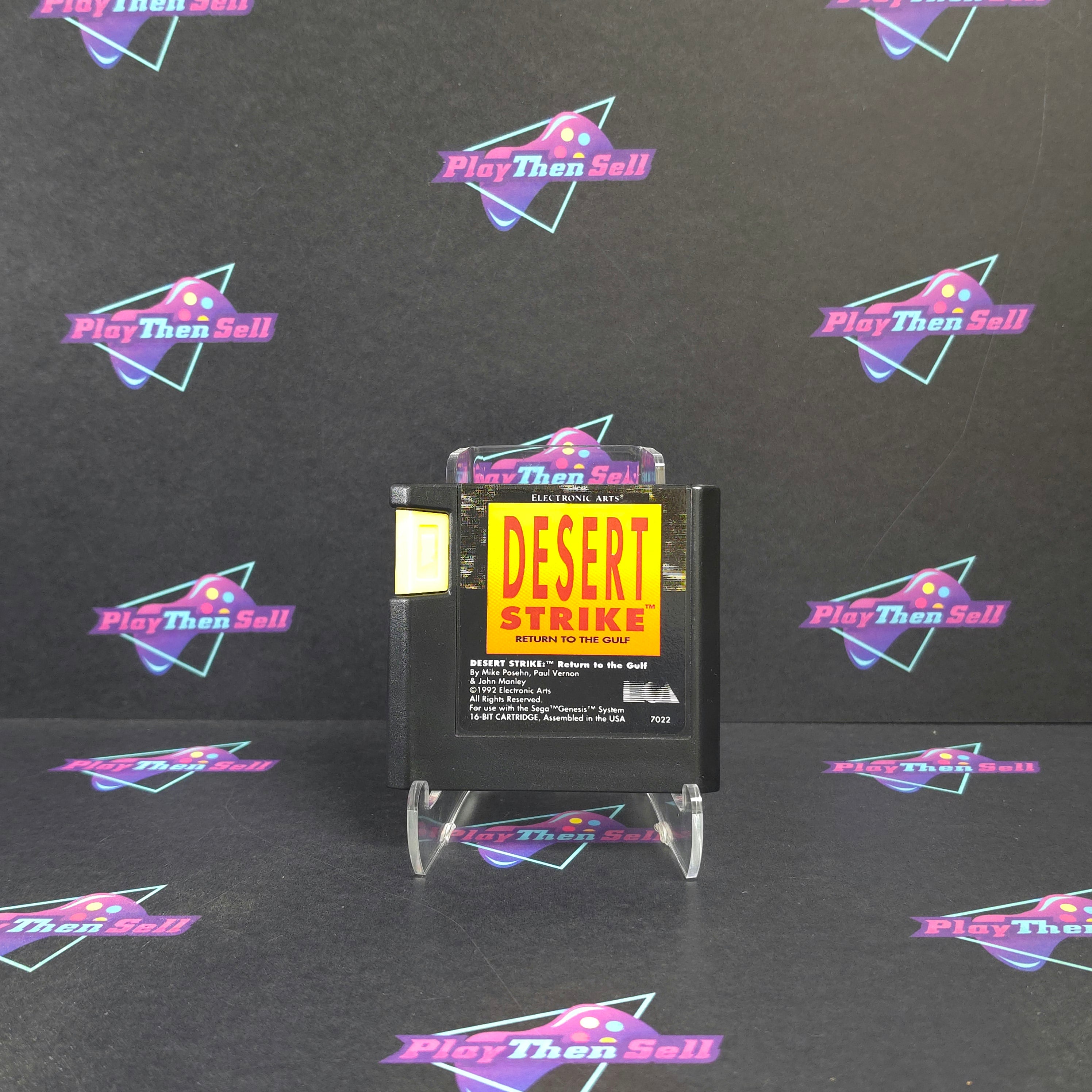 Desert Strike Sega Genesis Cart Only - Excellent