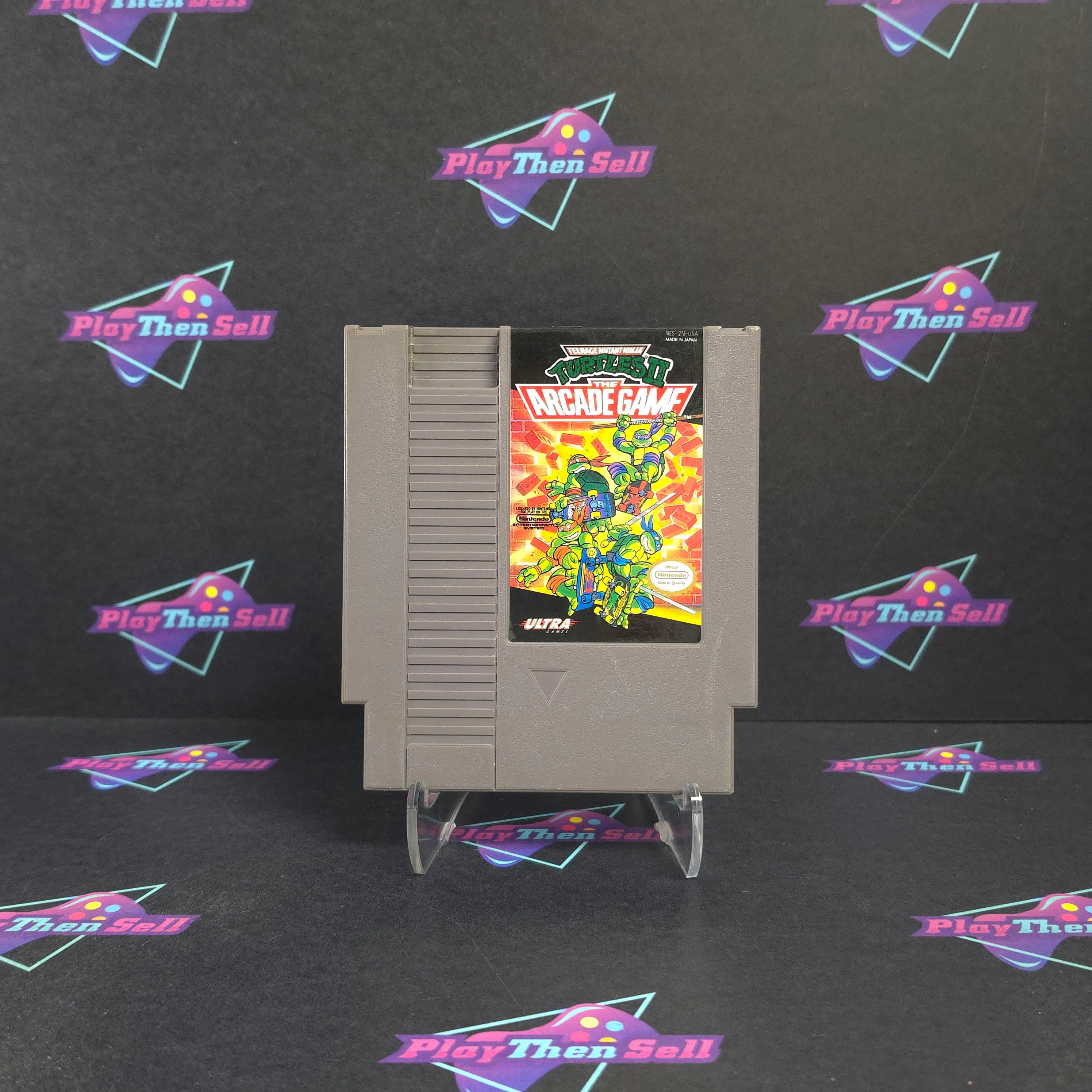 TMNT II (2) Arcade Game Nintendo NES Cart Only - Excellent