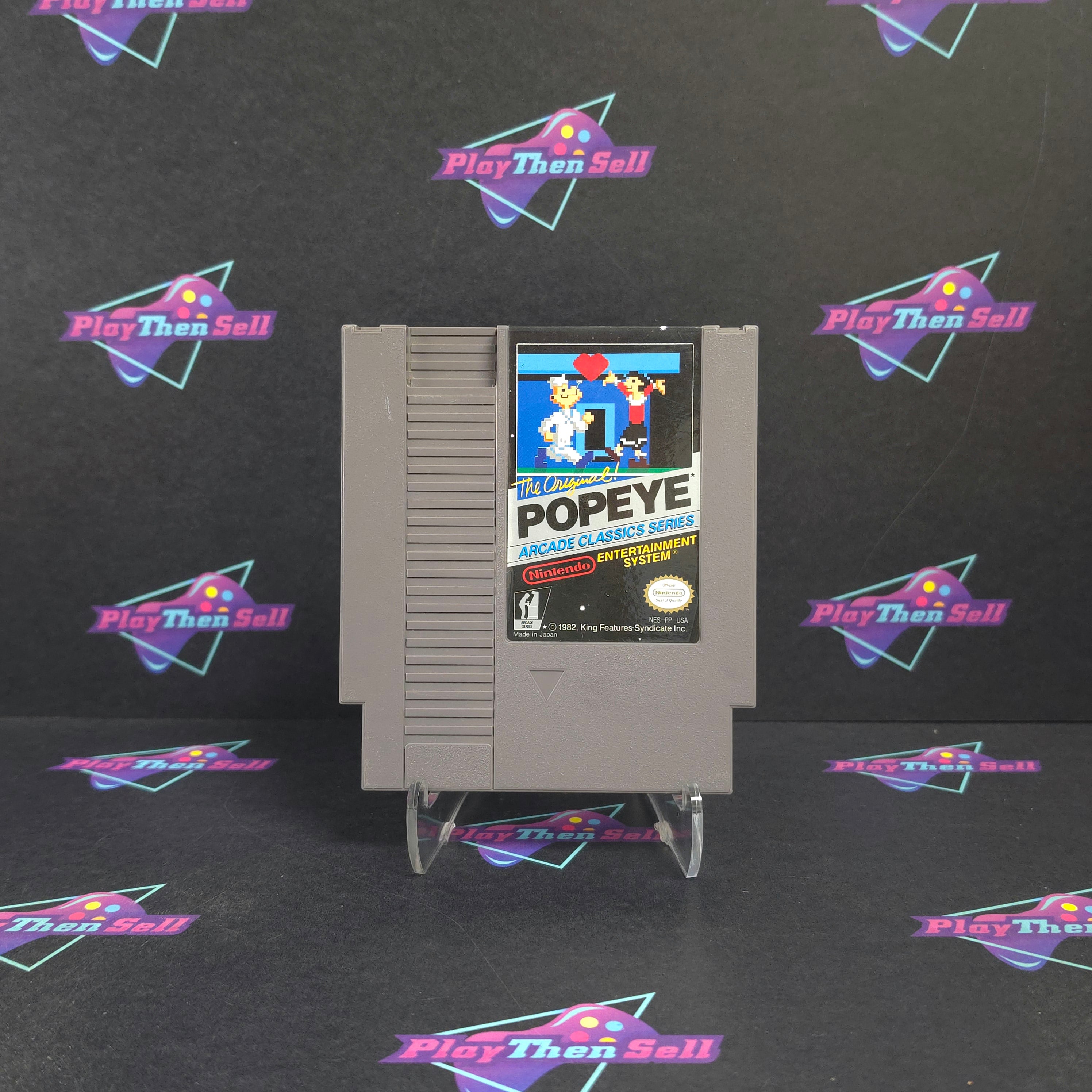 Popeye Nintendo NES Cart Only - Excellent