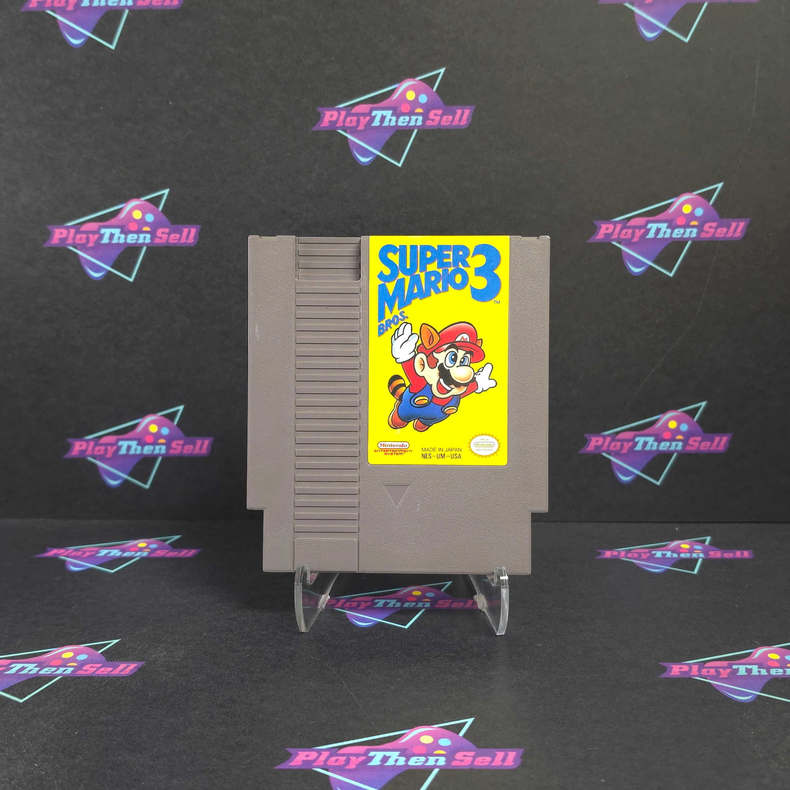 Super Mario Bros 3 Nintendo NES (Left Bros) Cart Only - Excellent