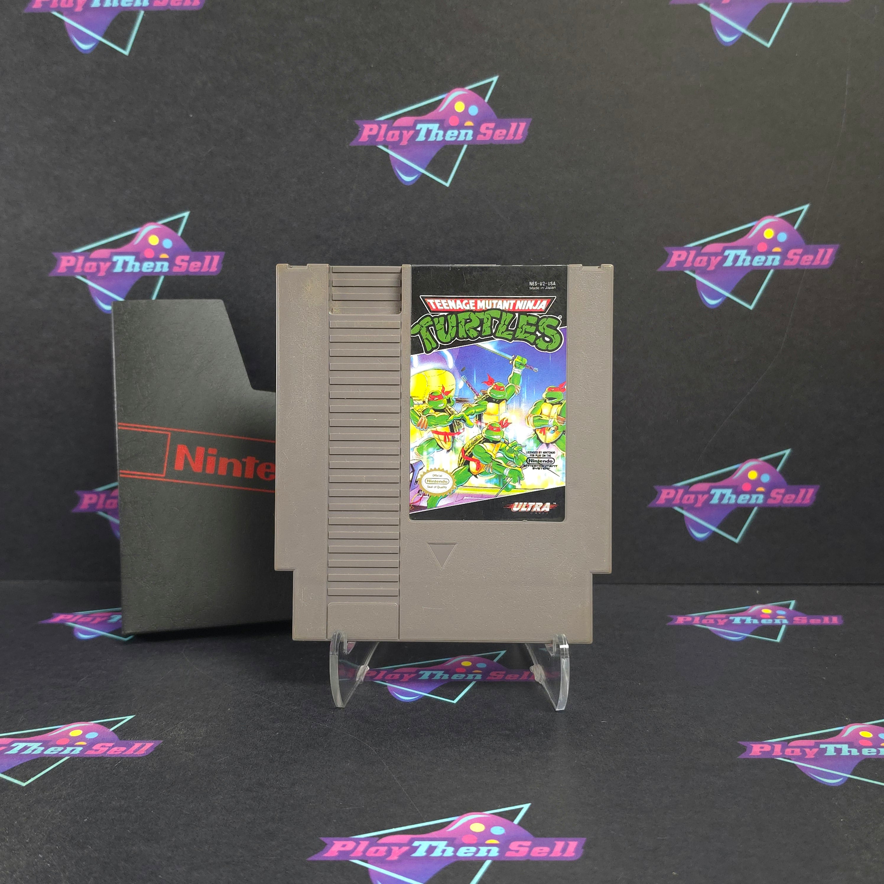 Teenage Mutant Ninja Turtles Nintendo NES + Sleeve Cart Only - Excellent