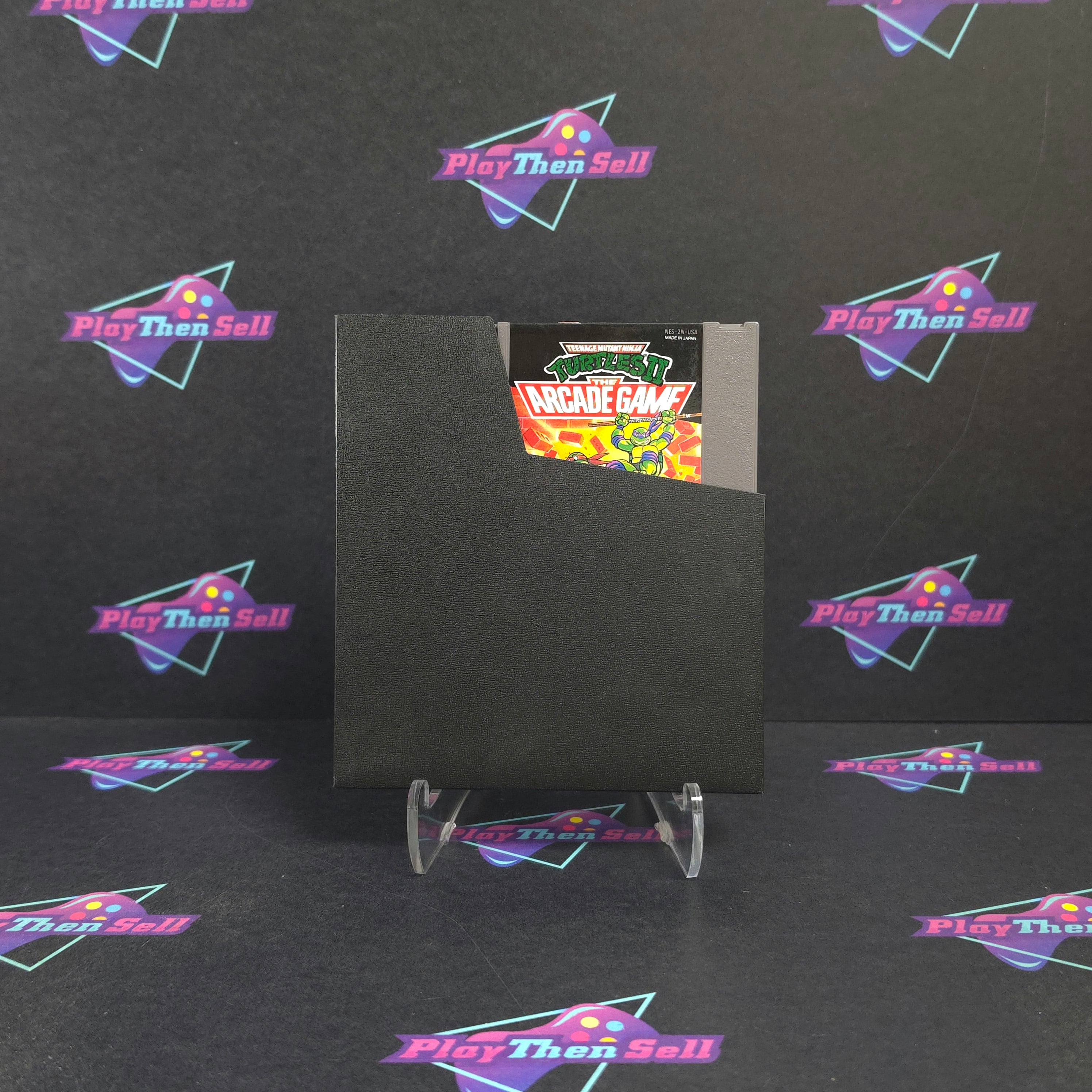 TMNT II (2) Arcade Game Nintendo NES + Sleeve Cart Only - Excellent