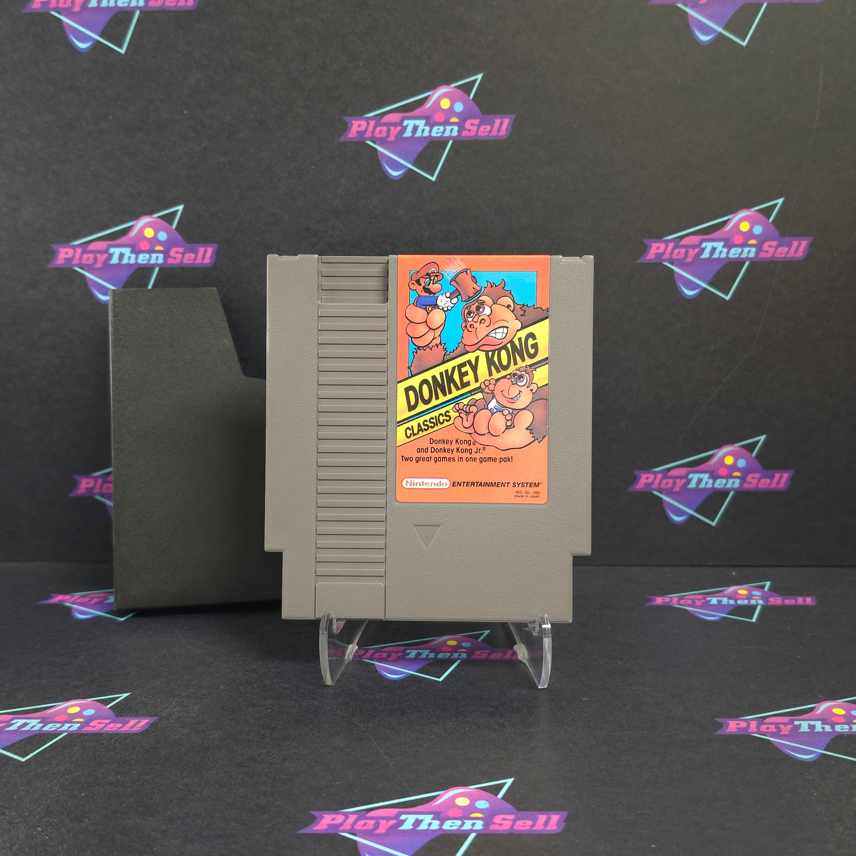 Donkey Kong Classics Nintendo NES + Sleeve Cart Only - Excellent