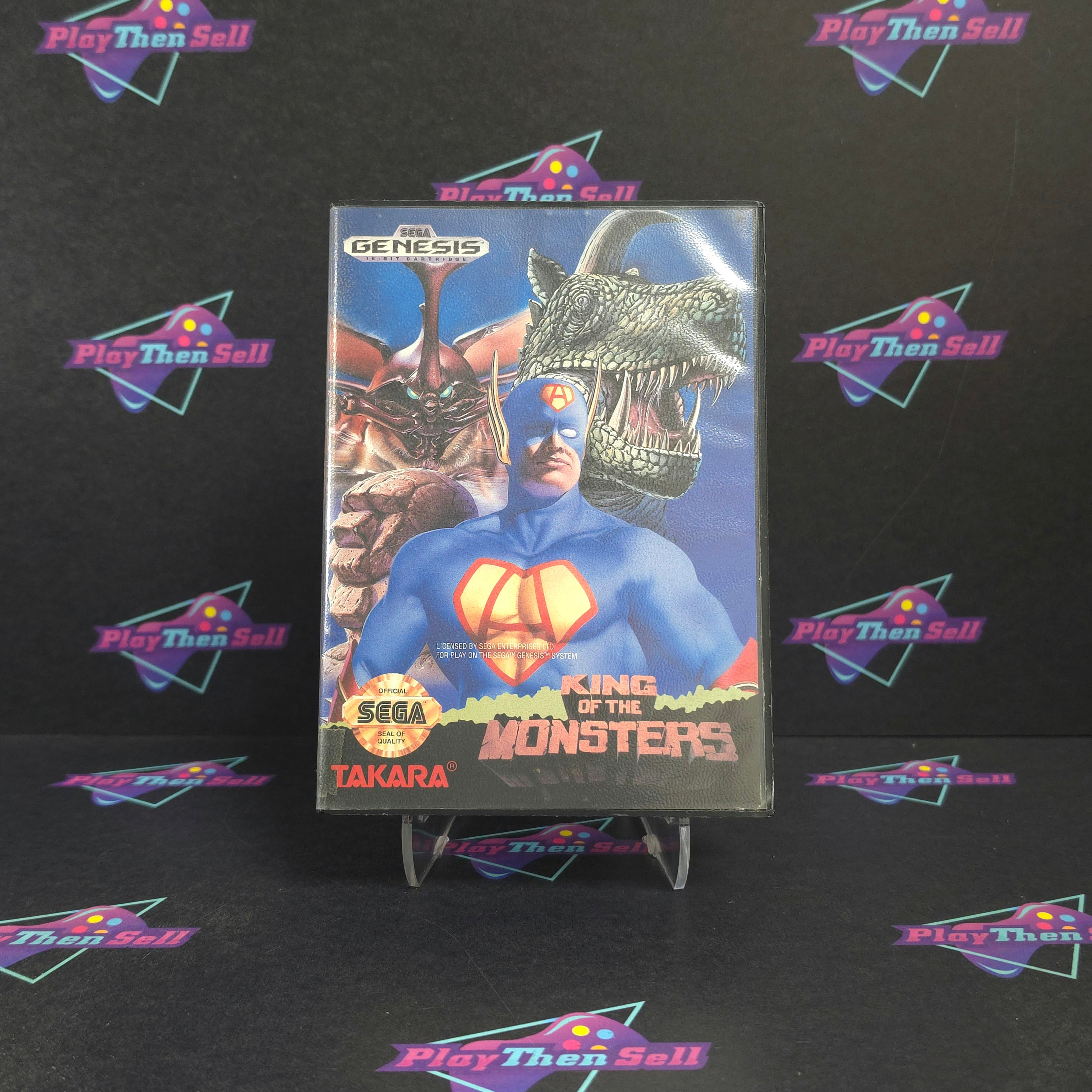 King of the Monsters Sega Genesis - Very Good
