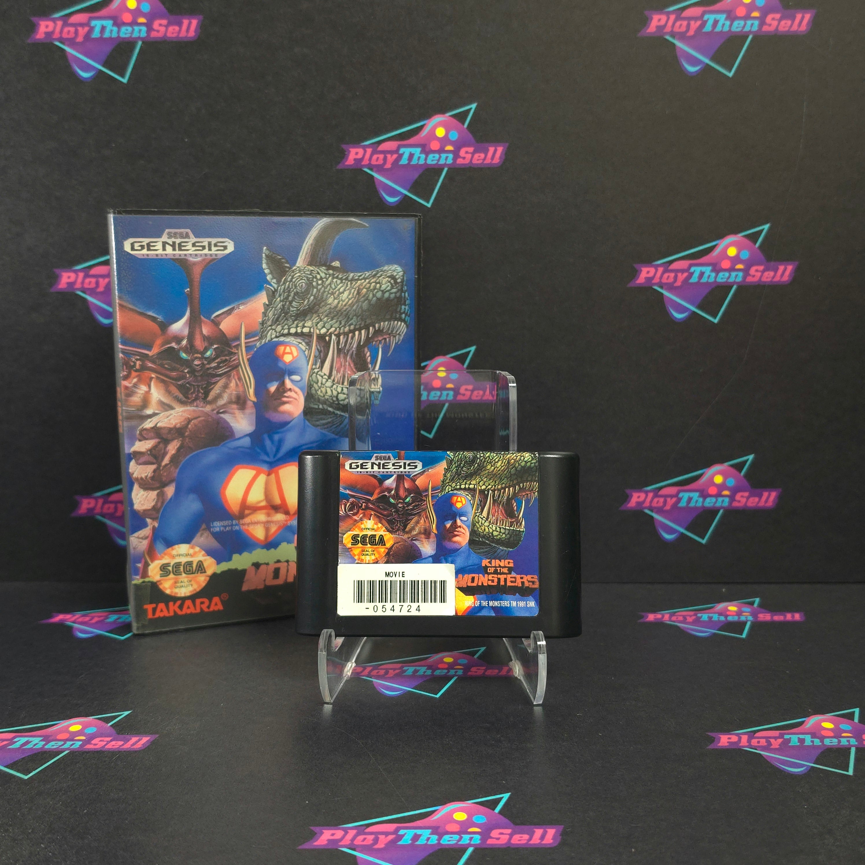 King of the Monsters Sega Genesis - Very Good