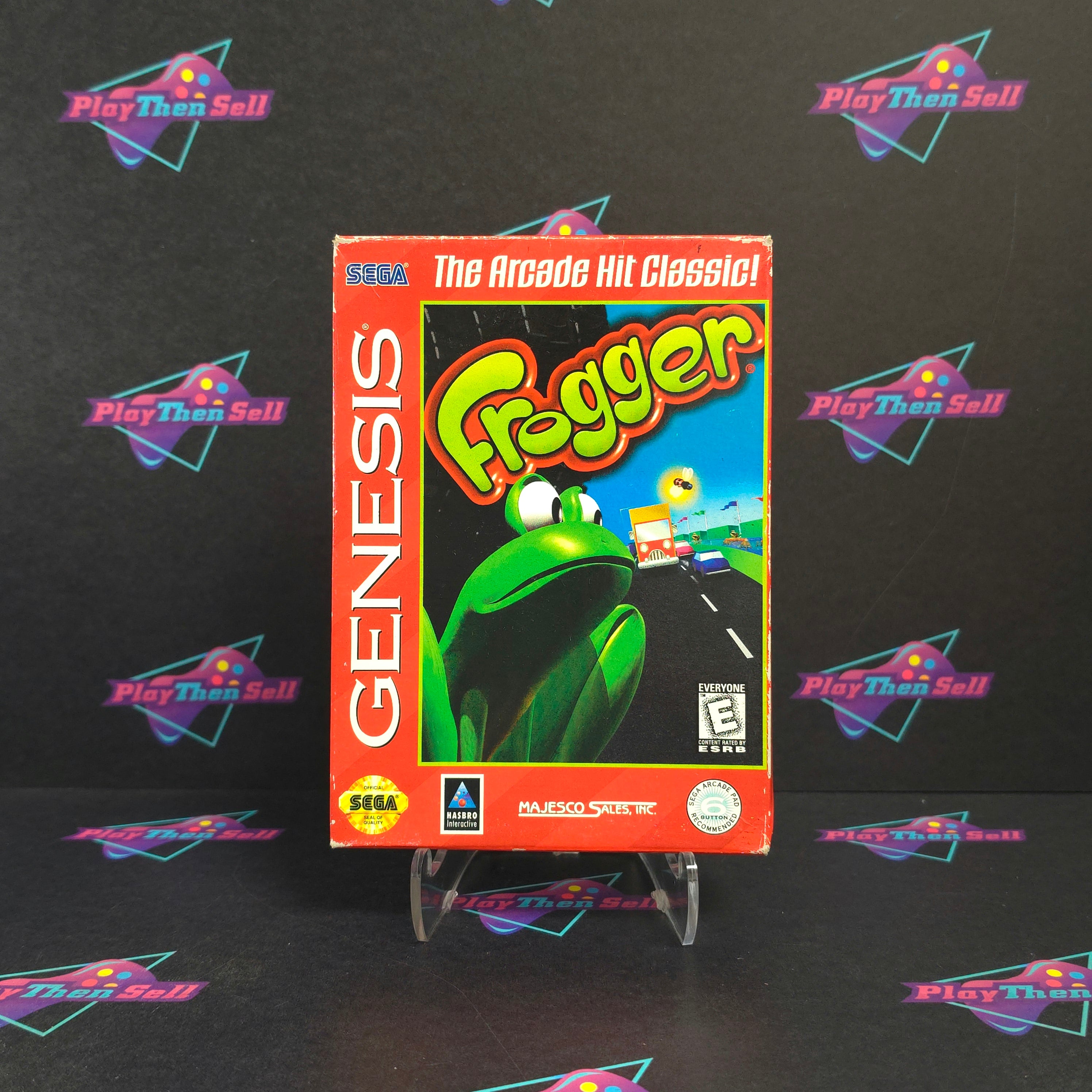 Frogger Sega Genesis + Reg Complete - Excellent