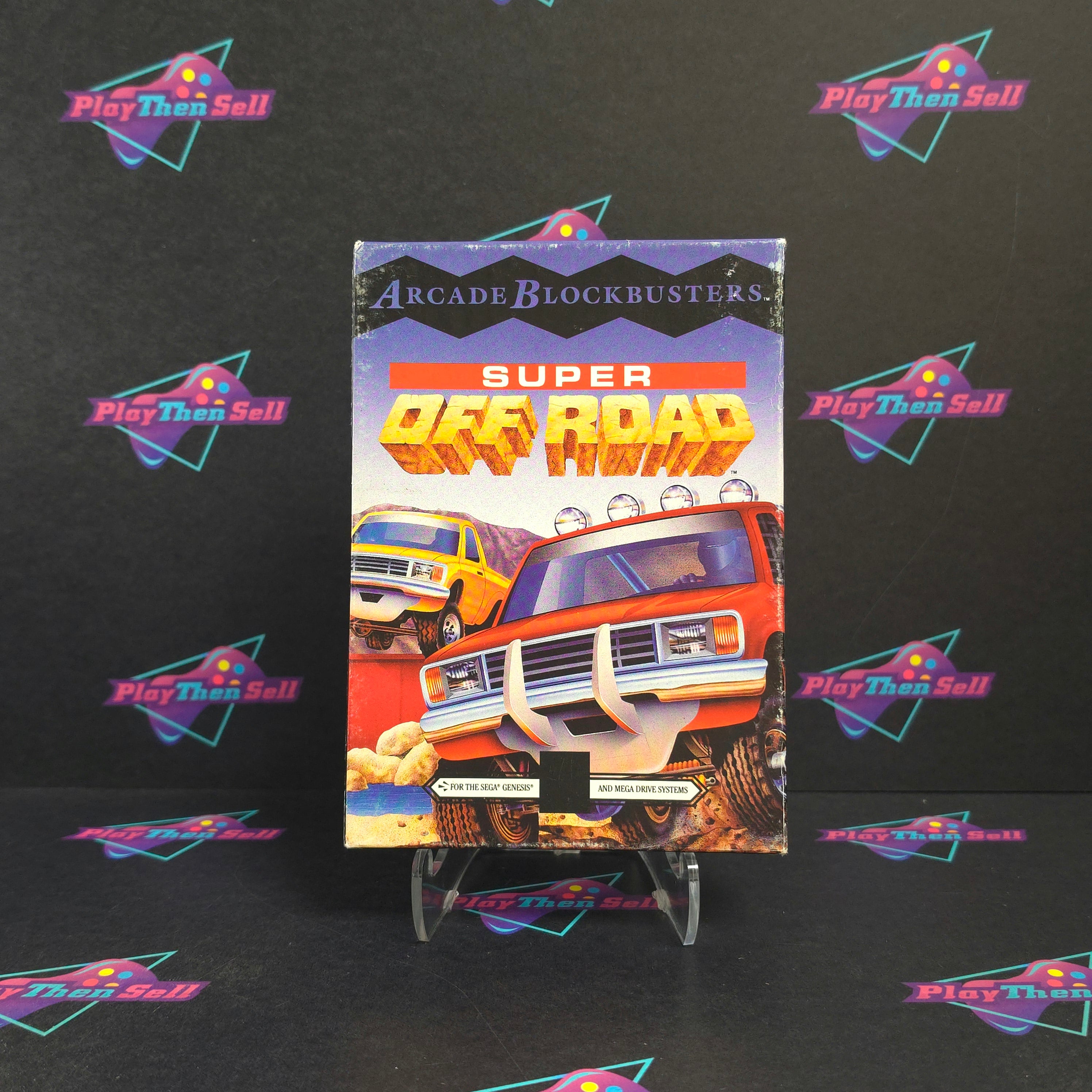 Super Off Road Sega Genesis Complete - Very Good
