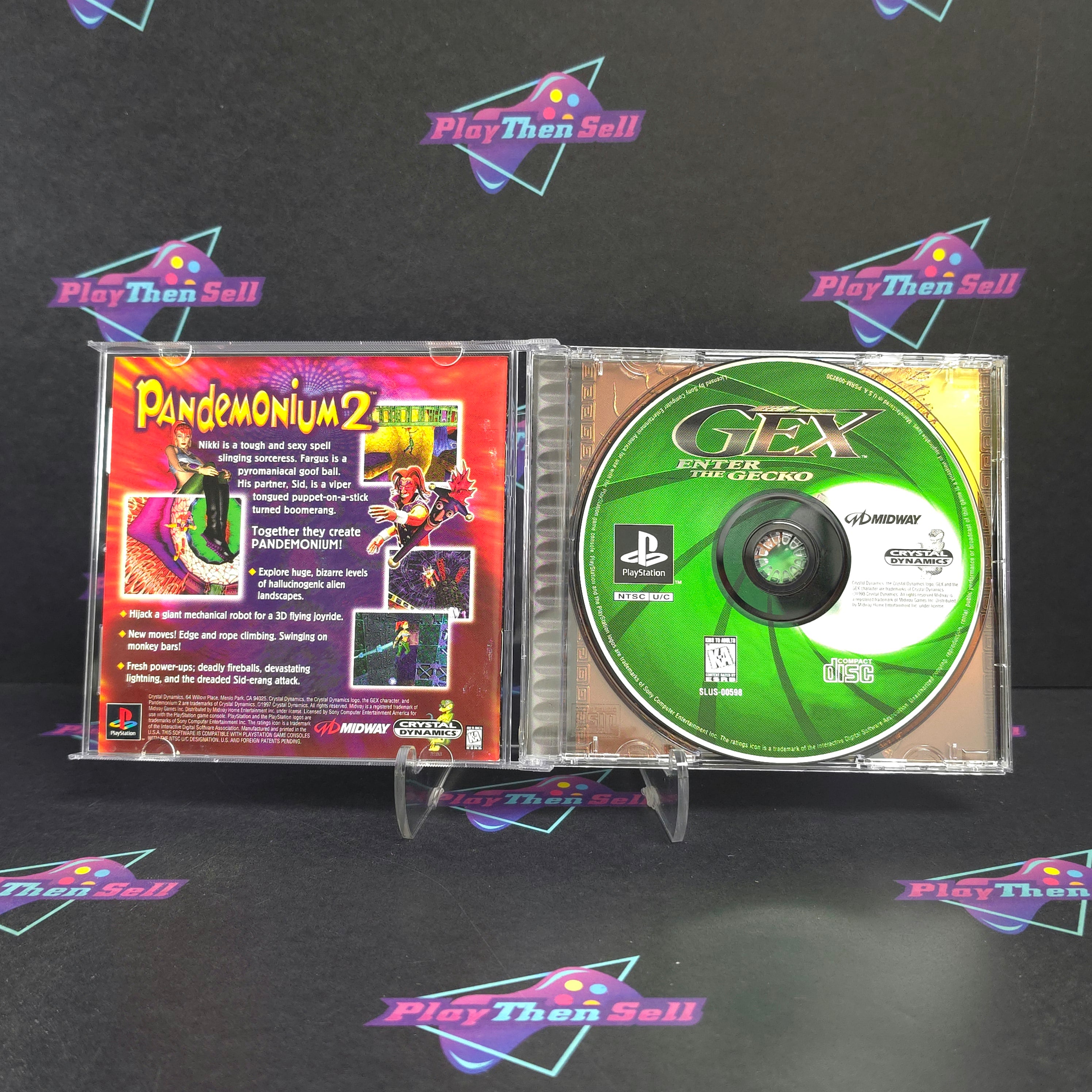 Gex Enter the Gecko PS1 PlayStation 1 + Reg Complete - Excellent