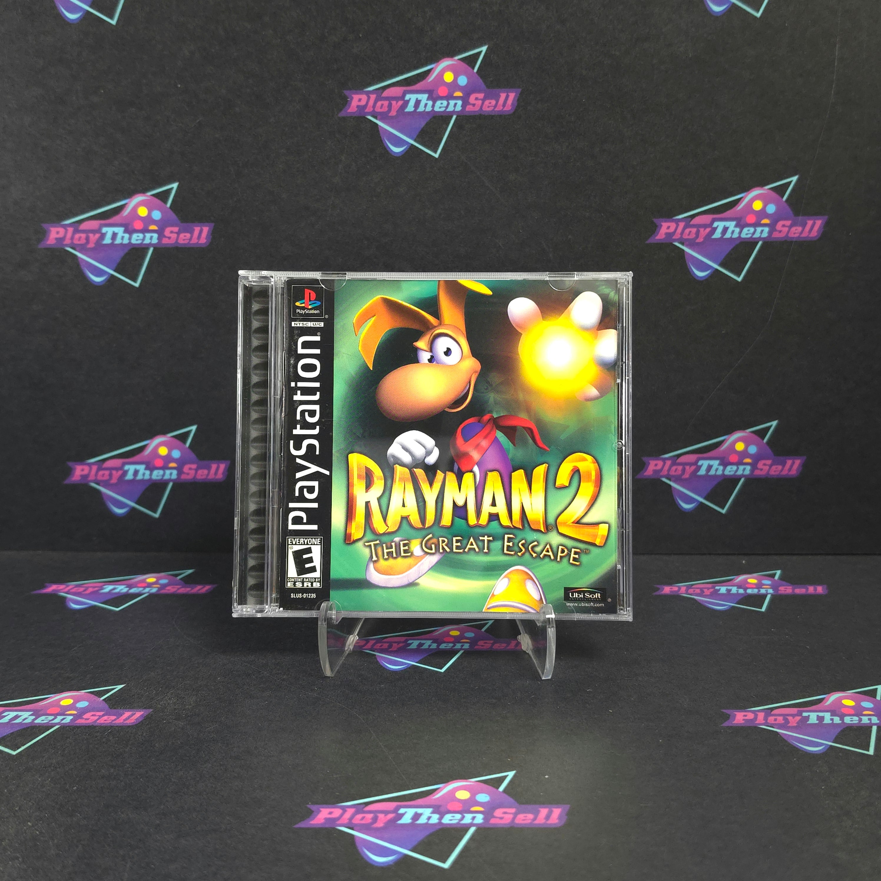 Rayman 2 The Great Escape PS1 PlayStation 1 + Reg Complete - Excellent