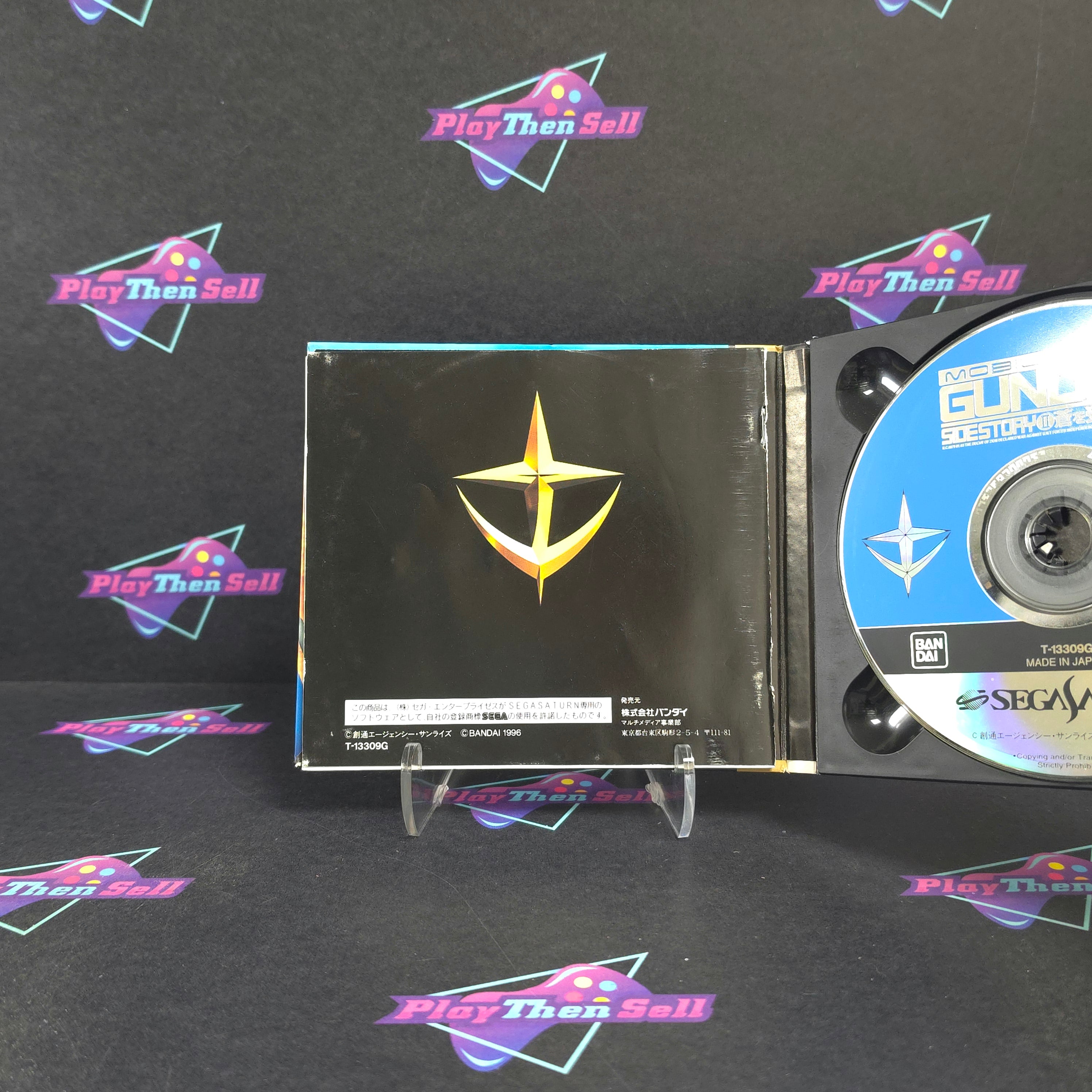 Kido Senshi Gundam Gaiden II (2) Aoi o Uketsugu Mono Sega Saturn Japan Import CIB - Very Good