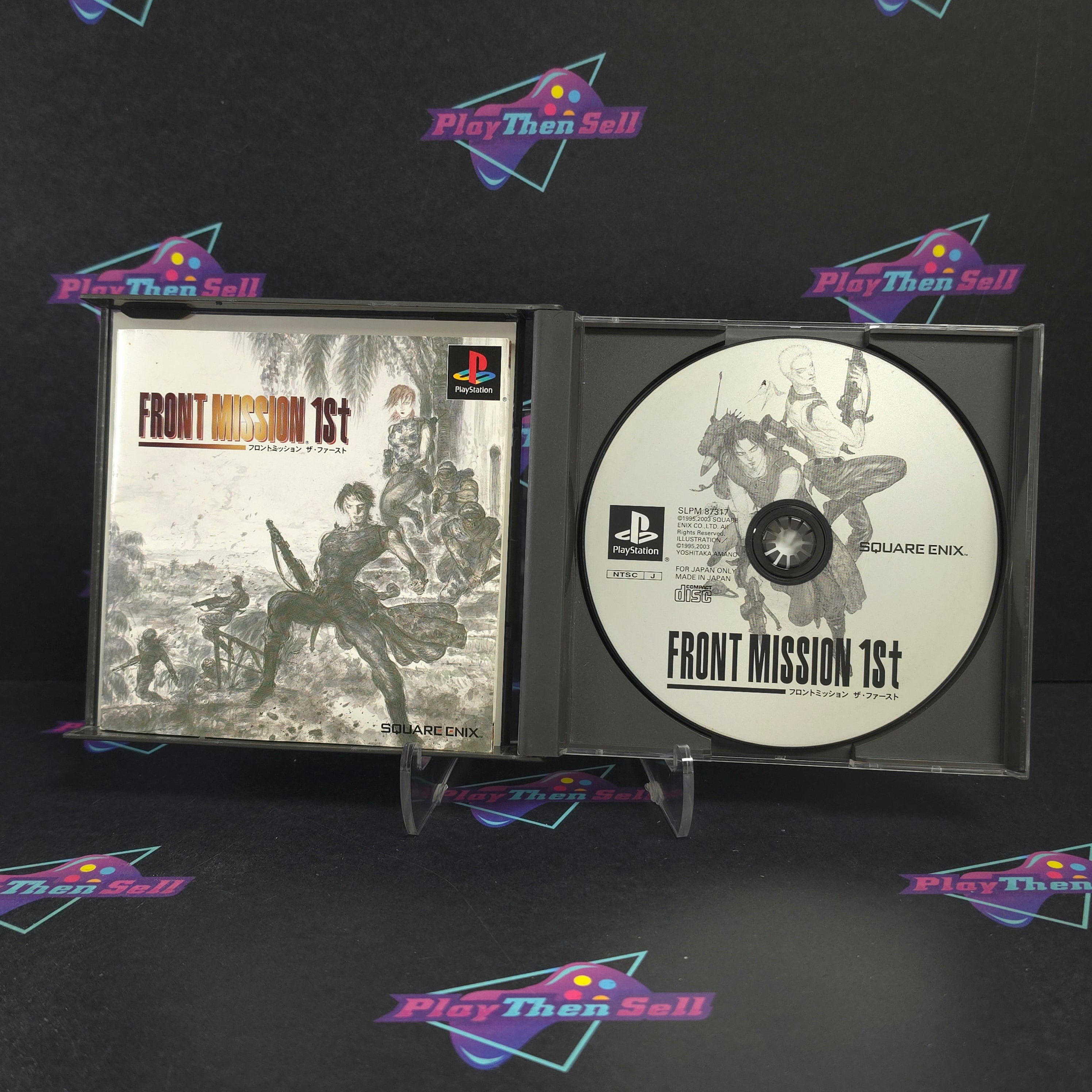Front Mission 1st PS1 PlayStation 1 Japan Import Complete - Excellent