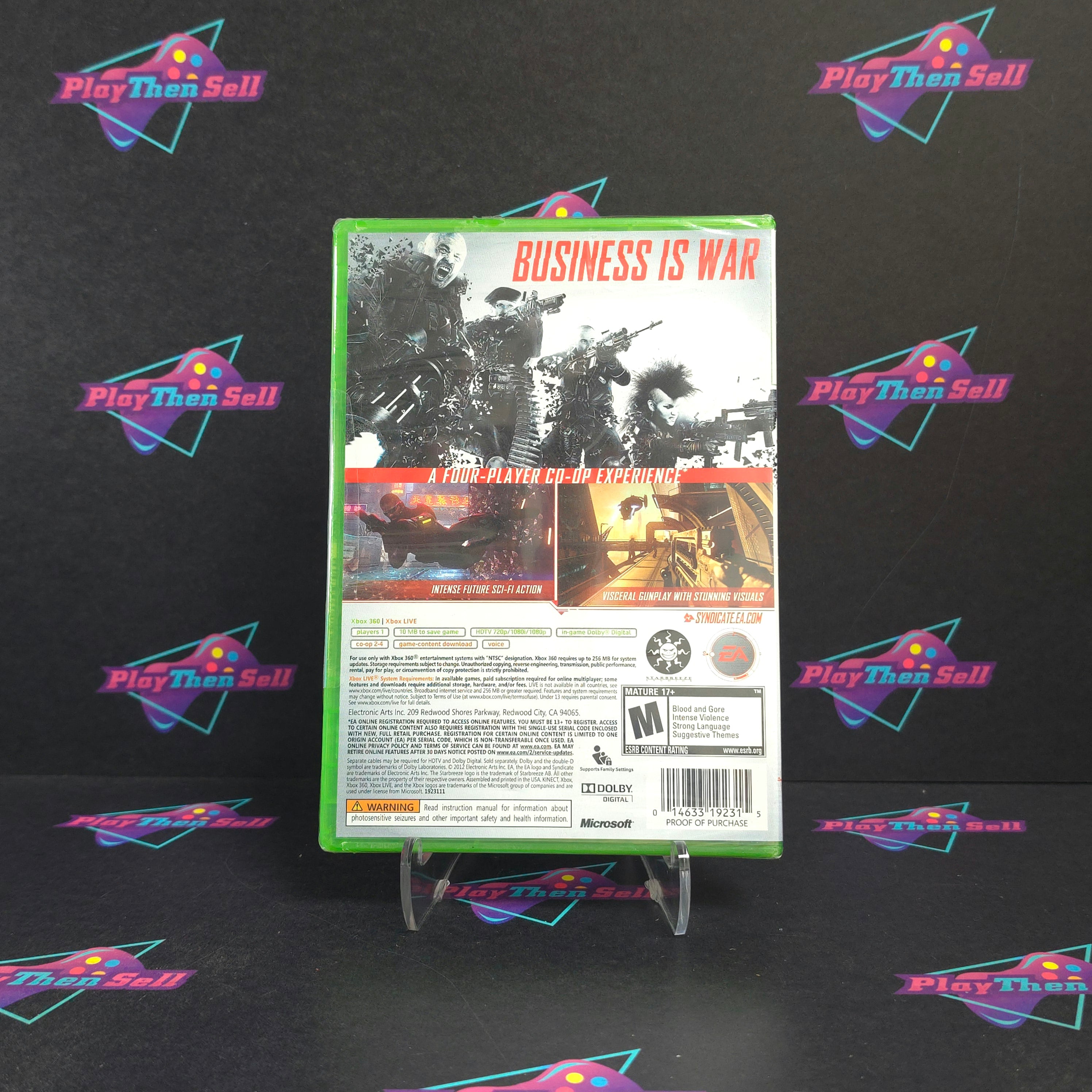 Syndicate Xbox 360 - Sealed New