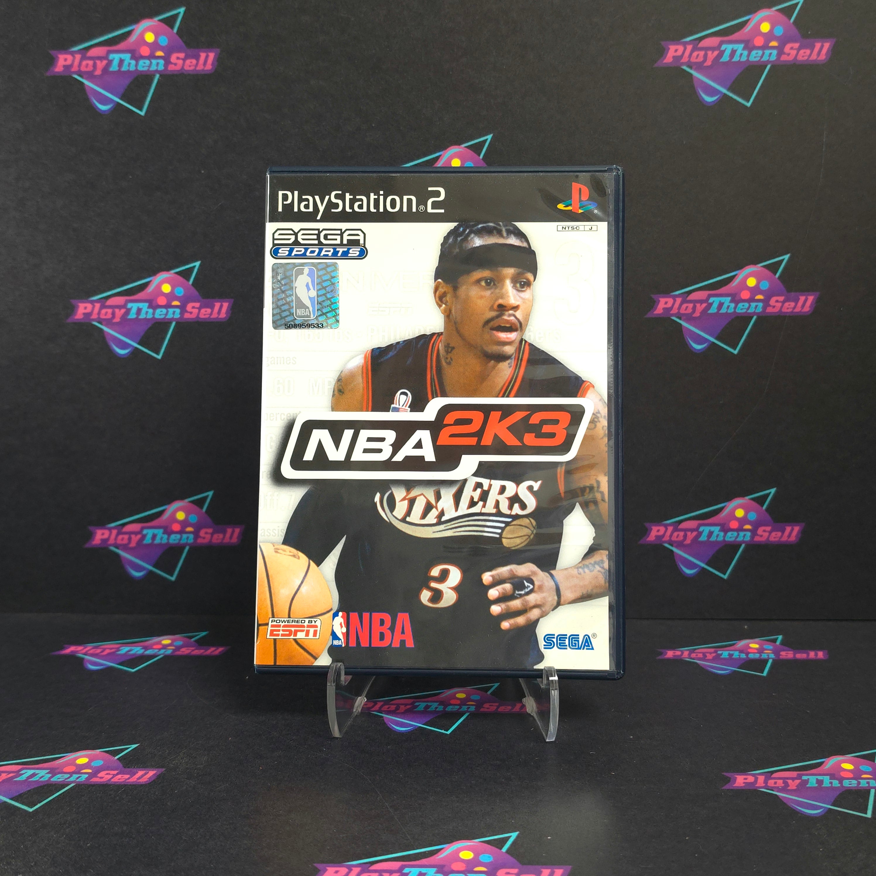 NBA 2K3 PS2 PlayStation 2 Japan Import + Reg Complete - Excellent