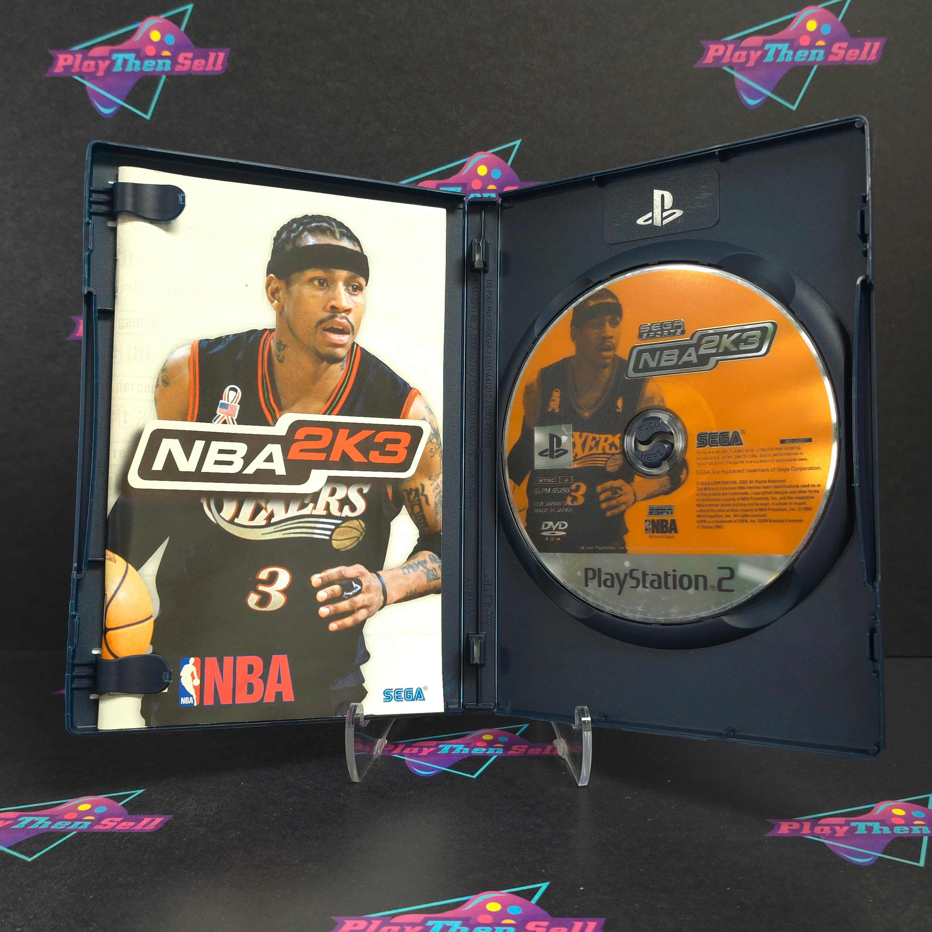 NBA 2K3 PS2 PlayStation 2 Japan Import + Reg Complete - Excellent