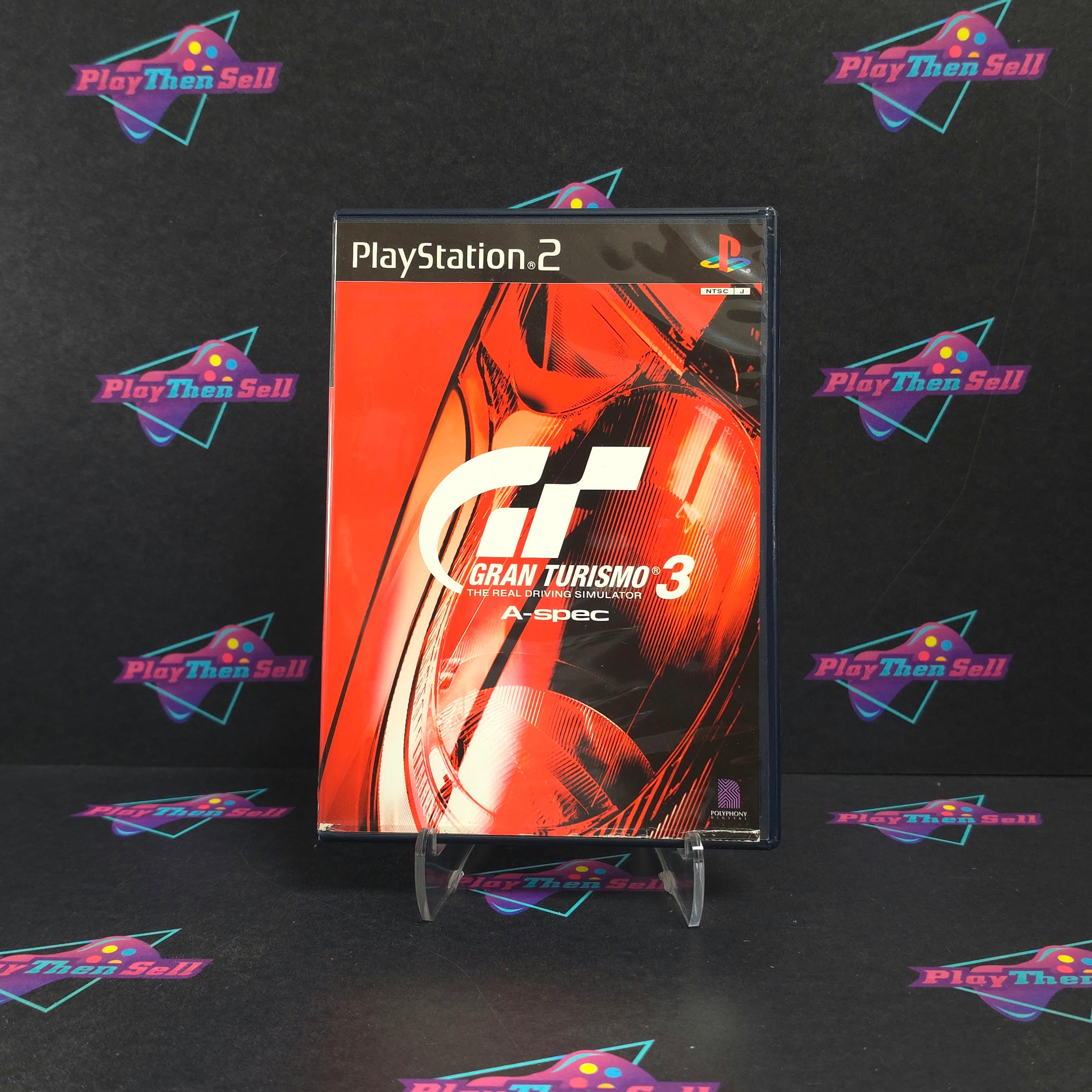 Gran Turismo 3 A-Spec PS2 PlayStation 2 Japan Import Complete - Very Good