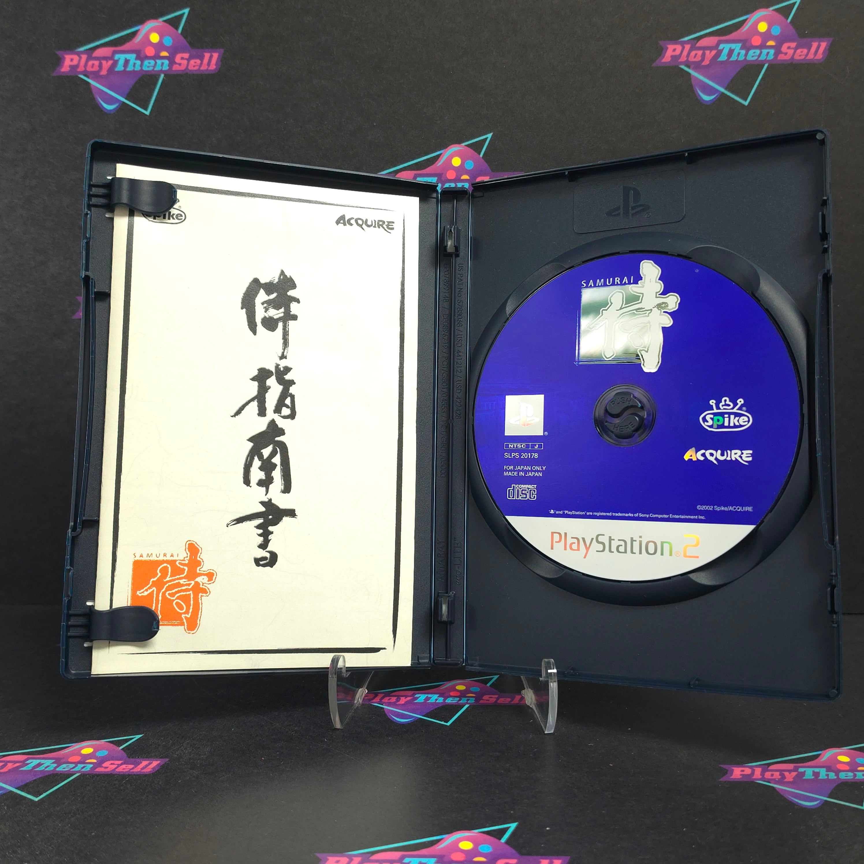 Way of the Samurai PS2 PlayStation 2 Japan Import Complete - Excellent
