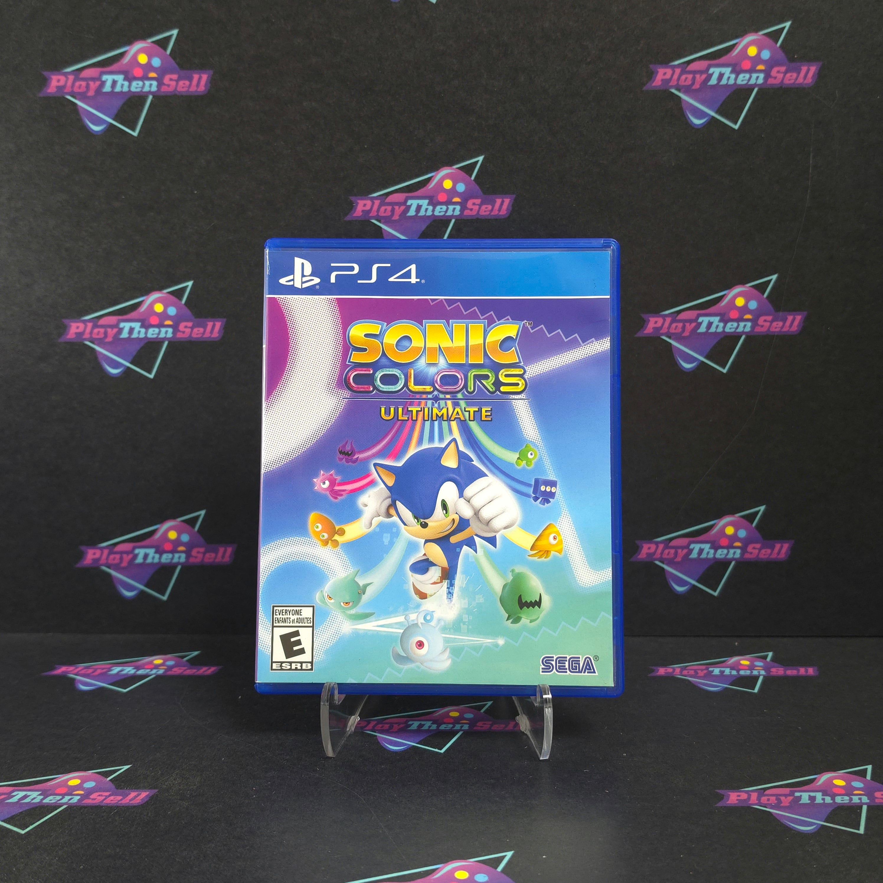 Sonic Colors Ultimate PS4 PlayStation 4 Complete - Excellent