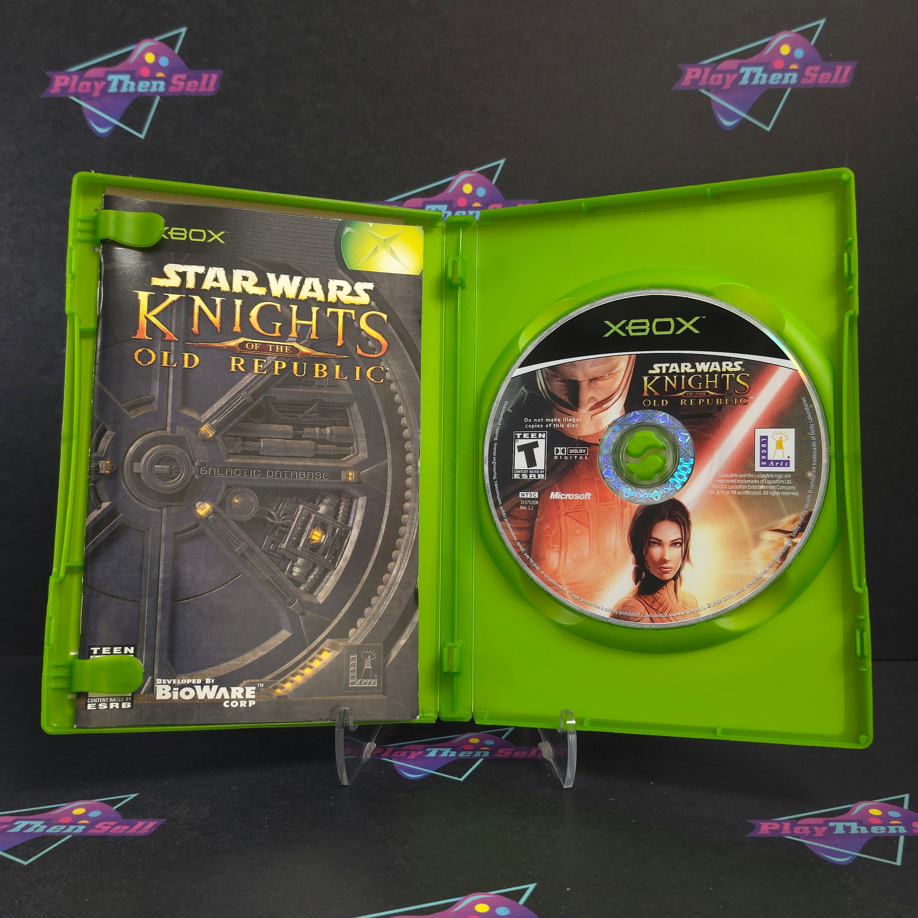 Star Wars Knights of the Old Republic Xbox PH + Reg Complete - Excellent