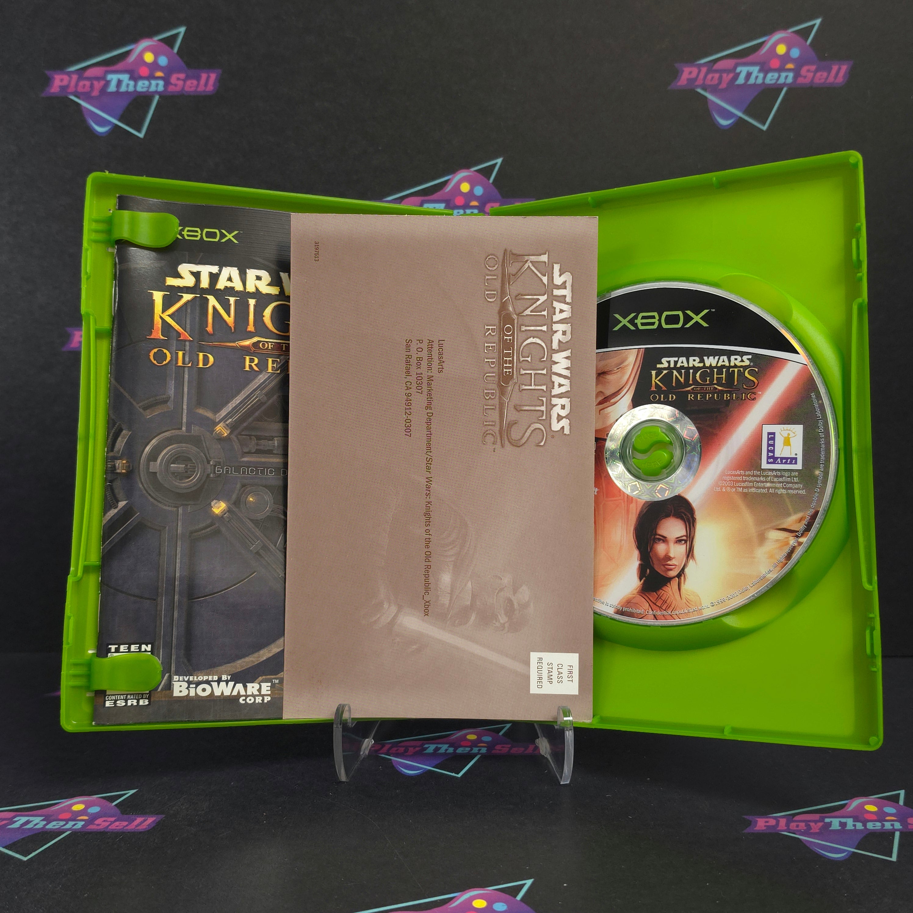 Star Wars Knights of the Old Republic Xbox PH + Reg Complete - Excellent