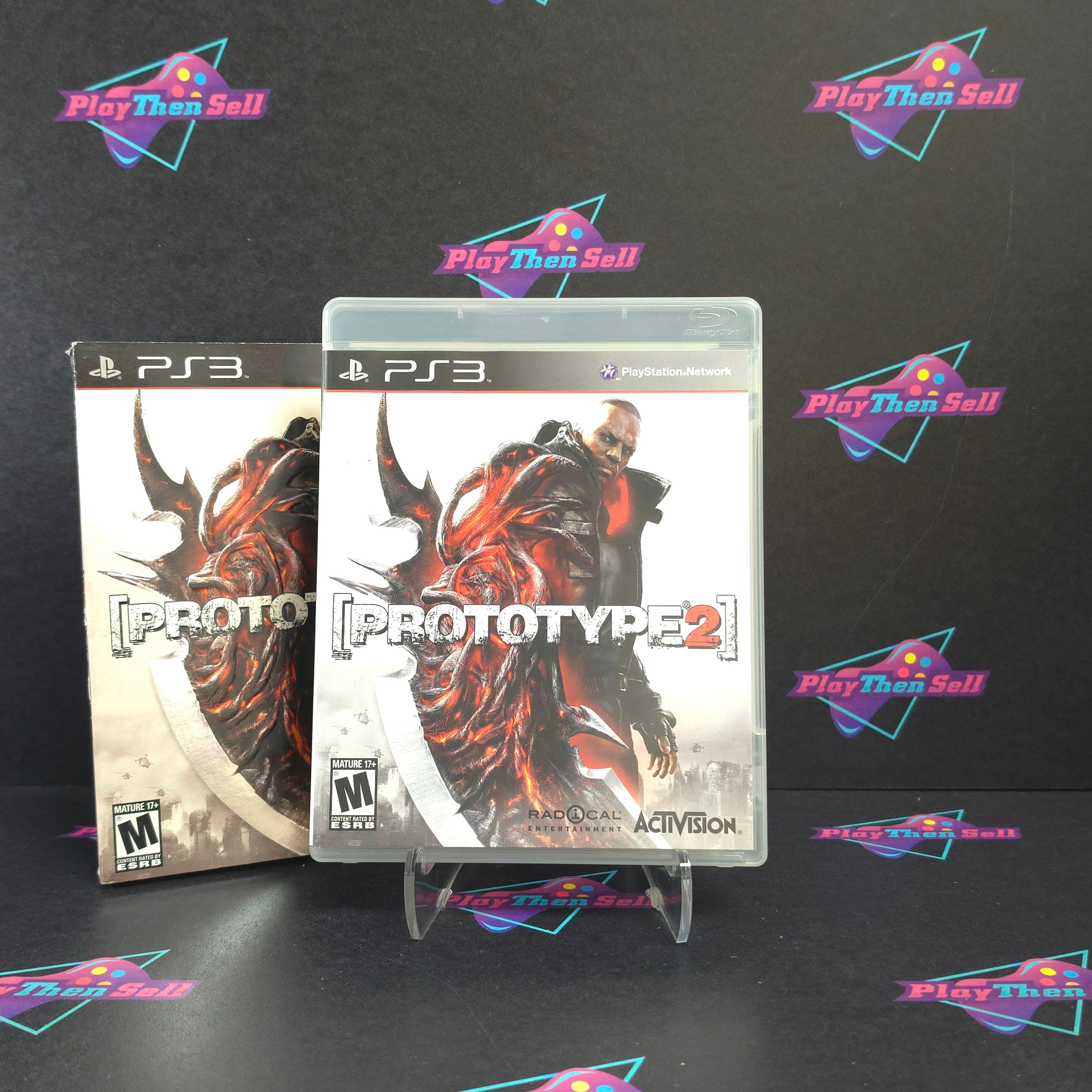 Prototype 2 PS3 PlayStation 3 + Sleeve Radnet Edition Complete - Excellent