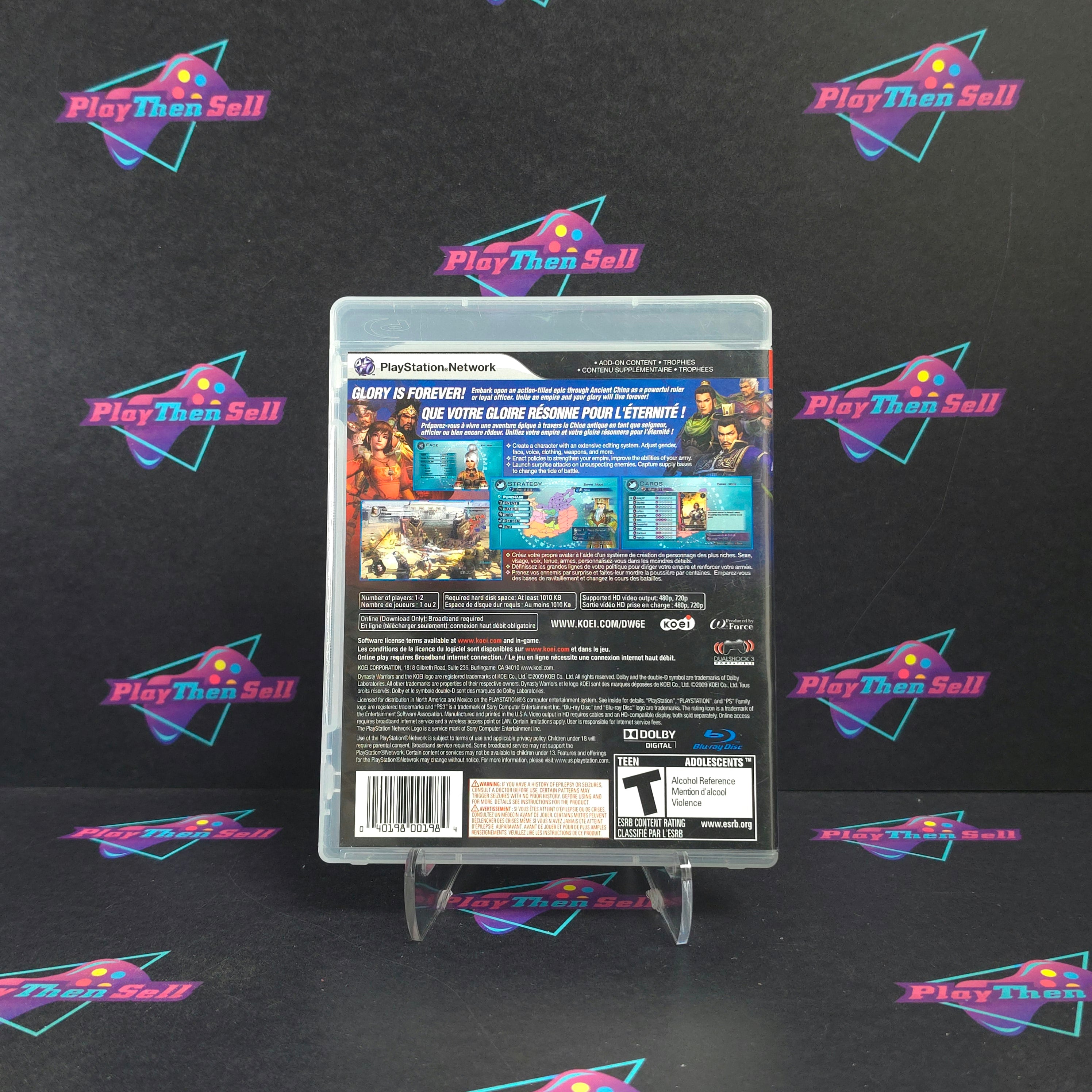 Dynasty Warriors 6 Empires PS3 PlayStation 3 - Very Good