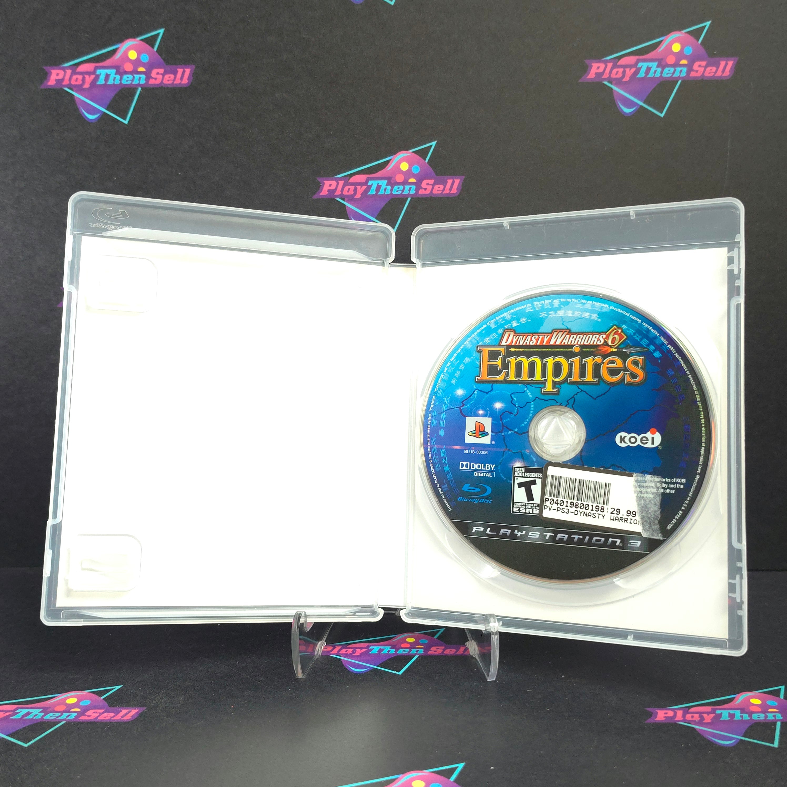 Dynasty Warriors 6 Empires PS3 PlayStation 3 - Very Good