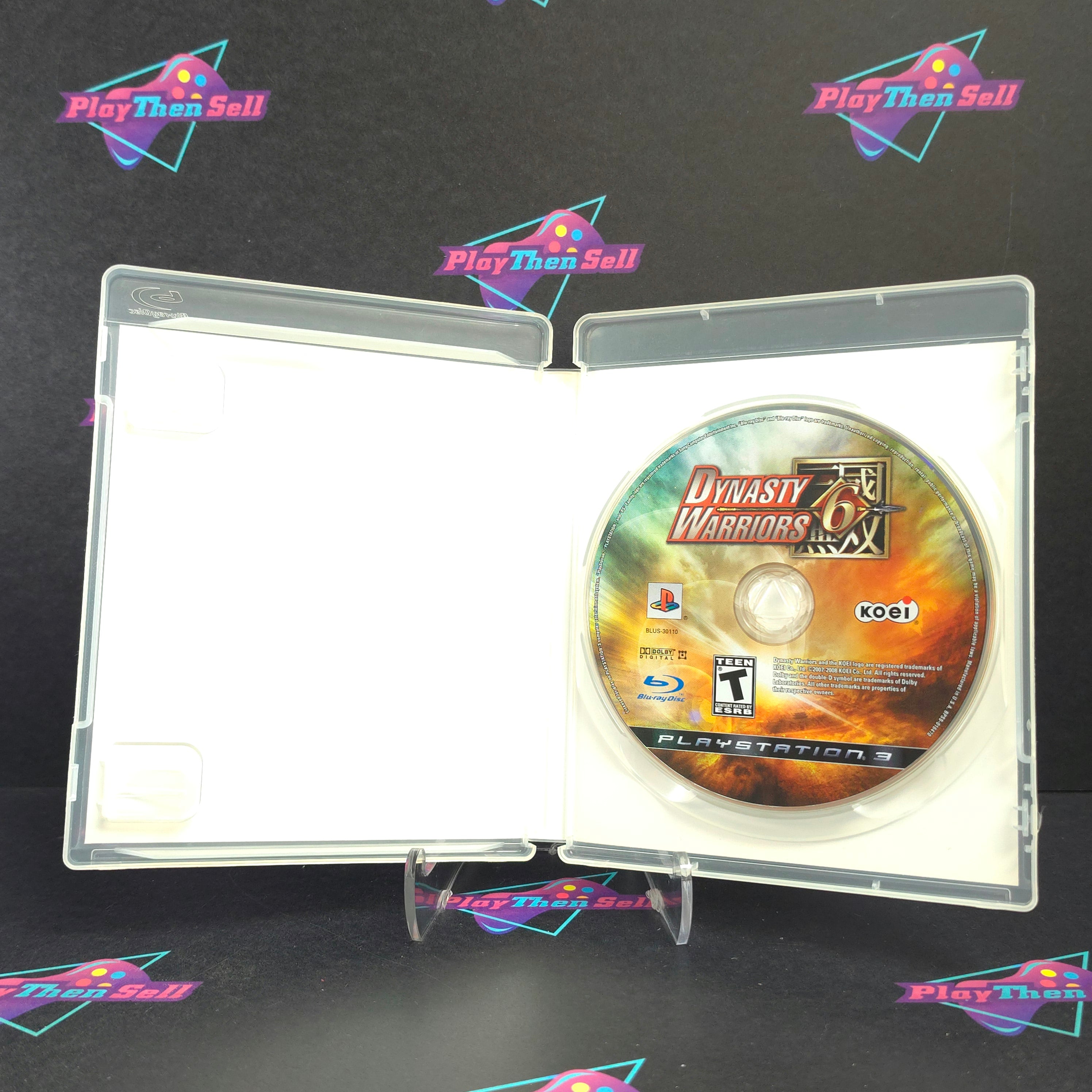 Dynasty Warriors 6 PS3 PlayStation 3 - Very Good