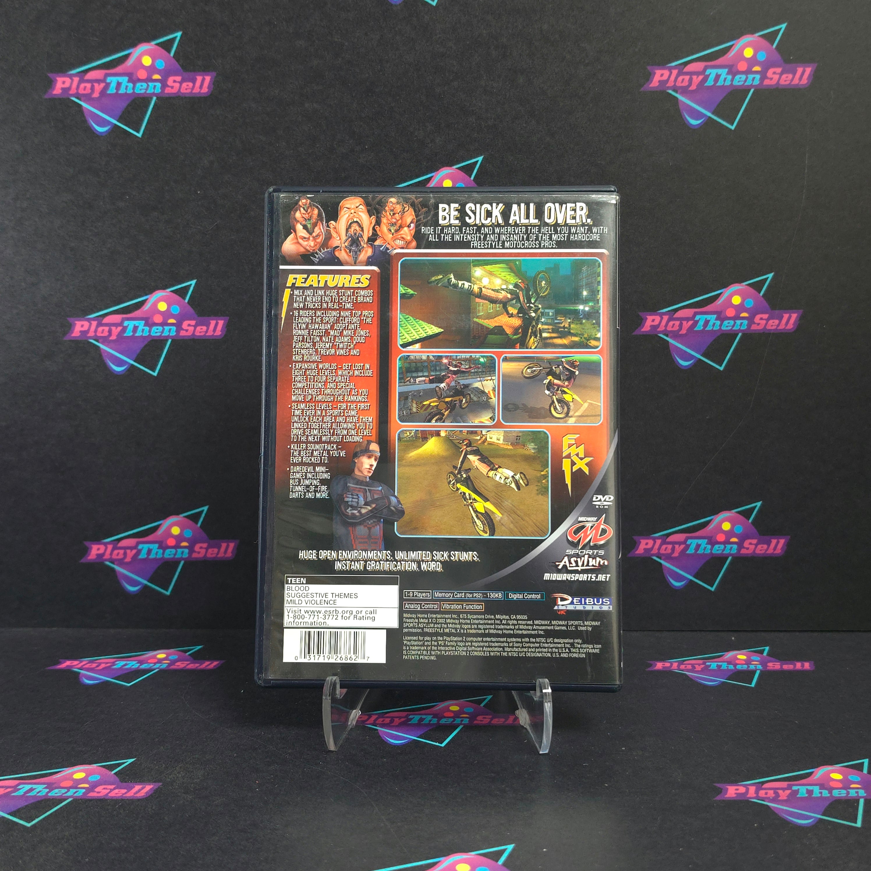 Freestyle Metal X PS2 PlayStation 2 - Very Good