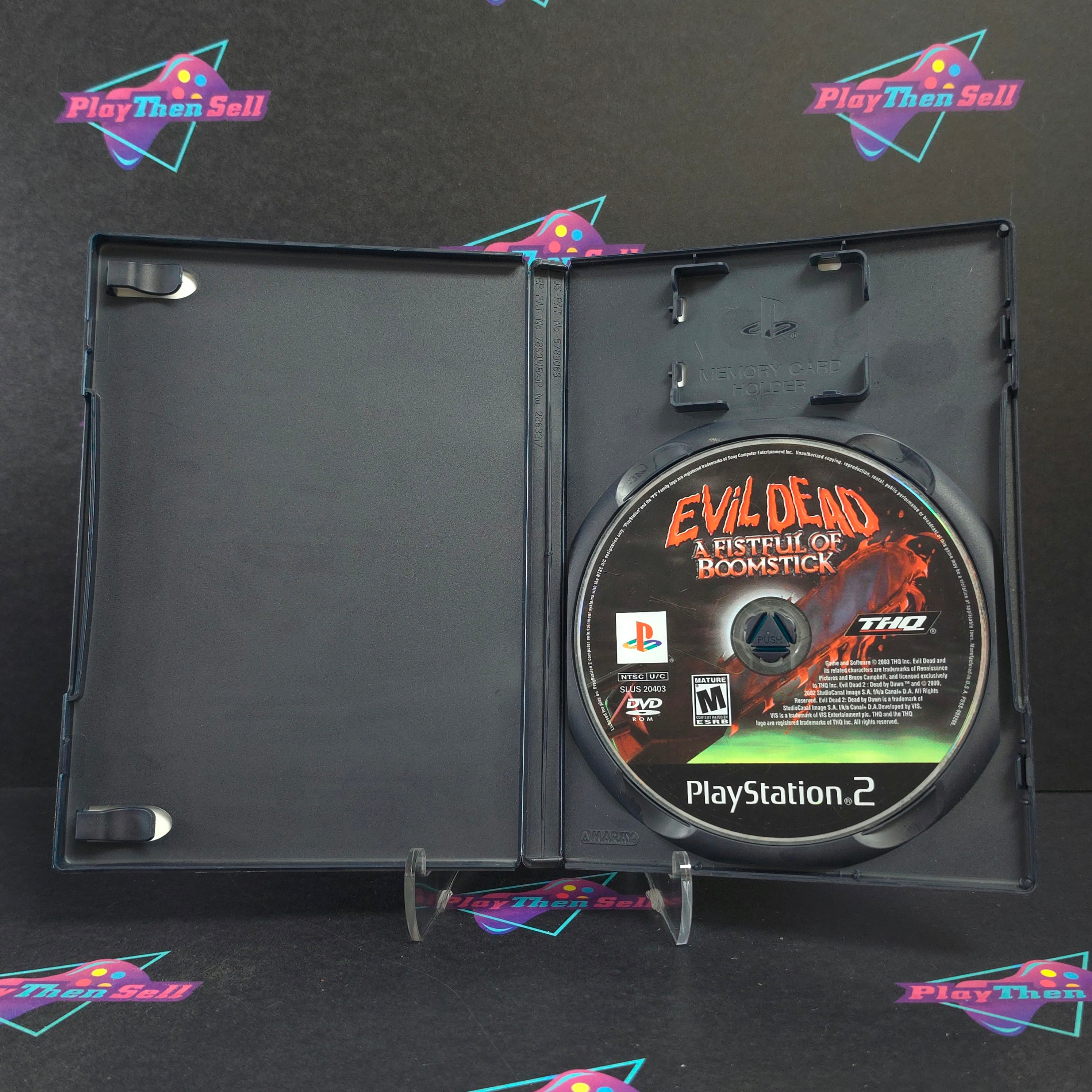 Evil Dead A Fistful of Boomstick PS2 PlayStation 2 - Very Good