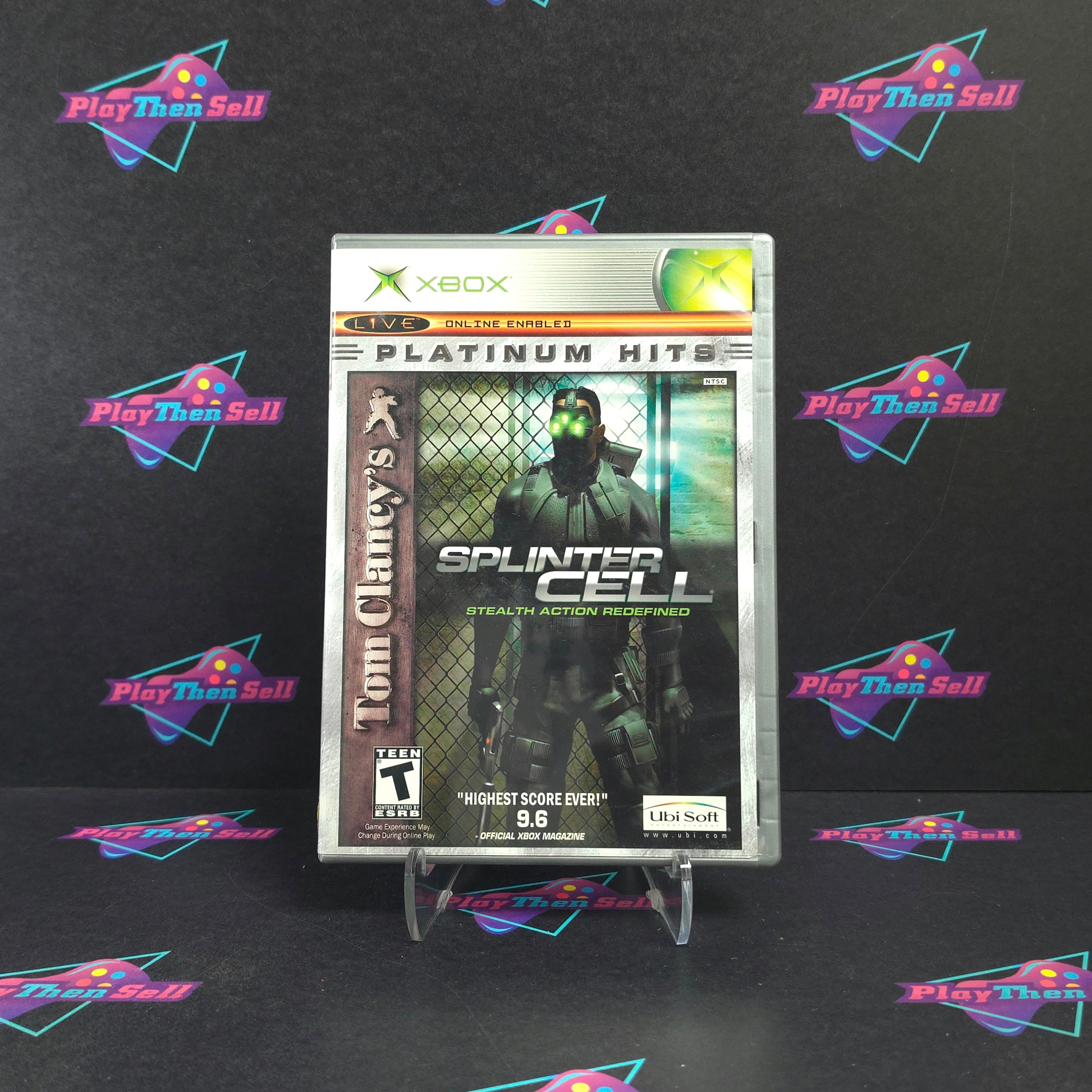 Tom Clancy's Splinter Cell Xbox PH + Reg Complete - Very Good
