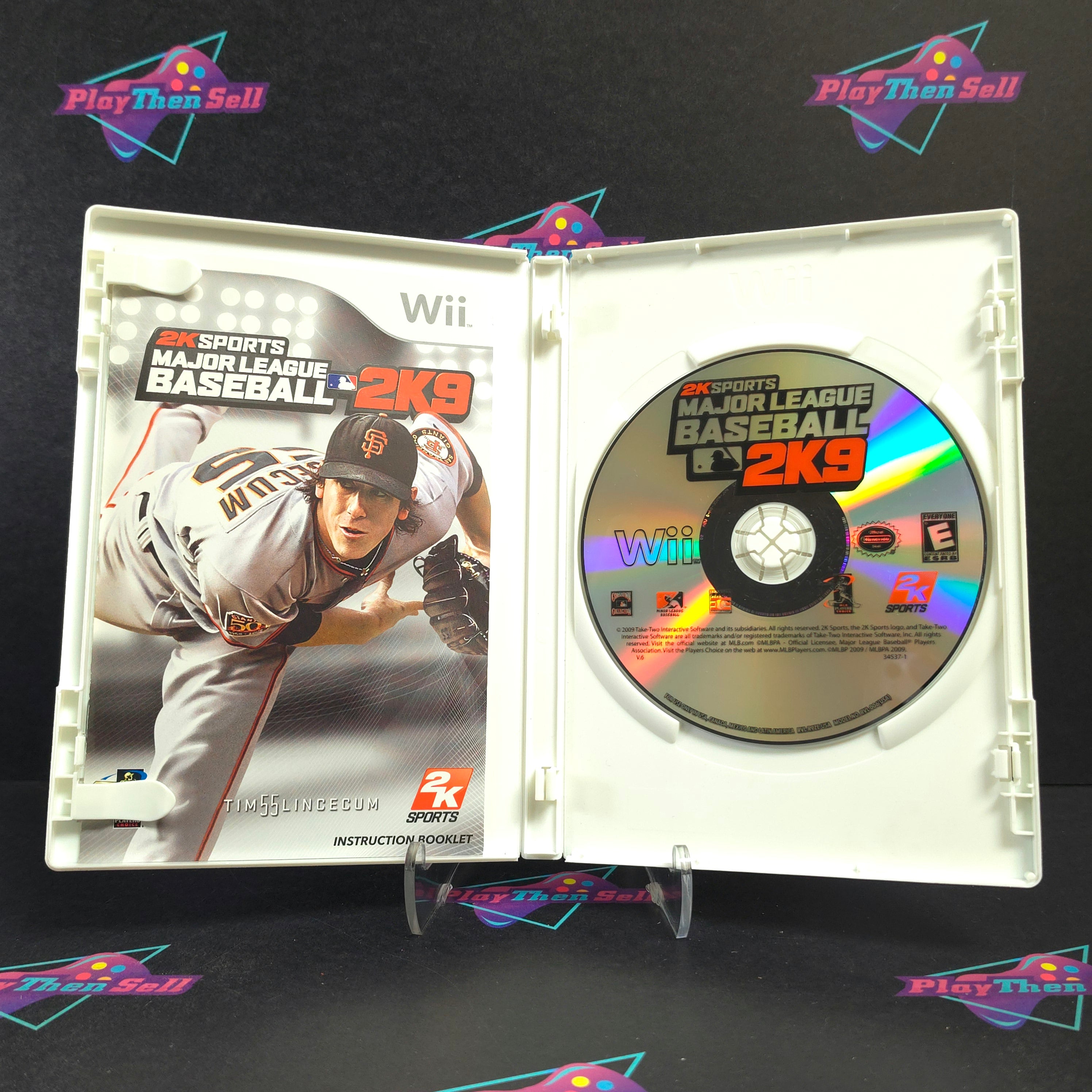 MLB 2K9 Nintendo Wii Complete - Very Good