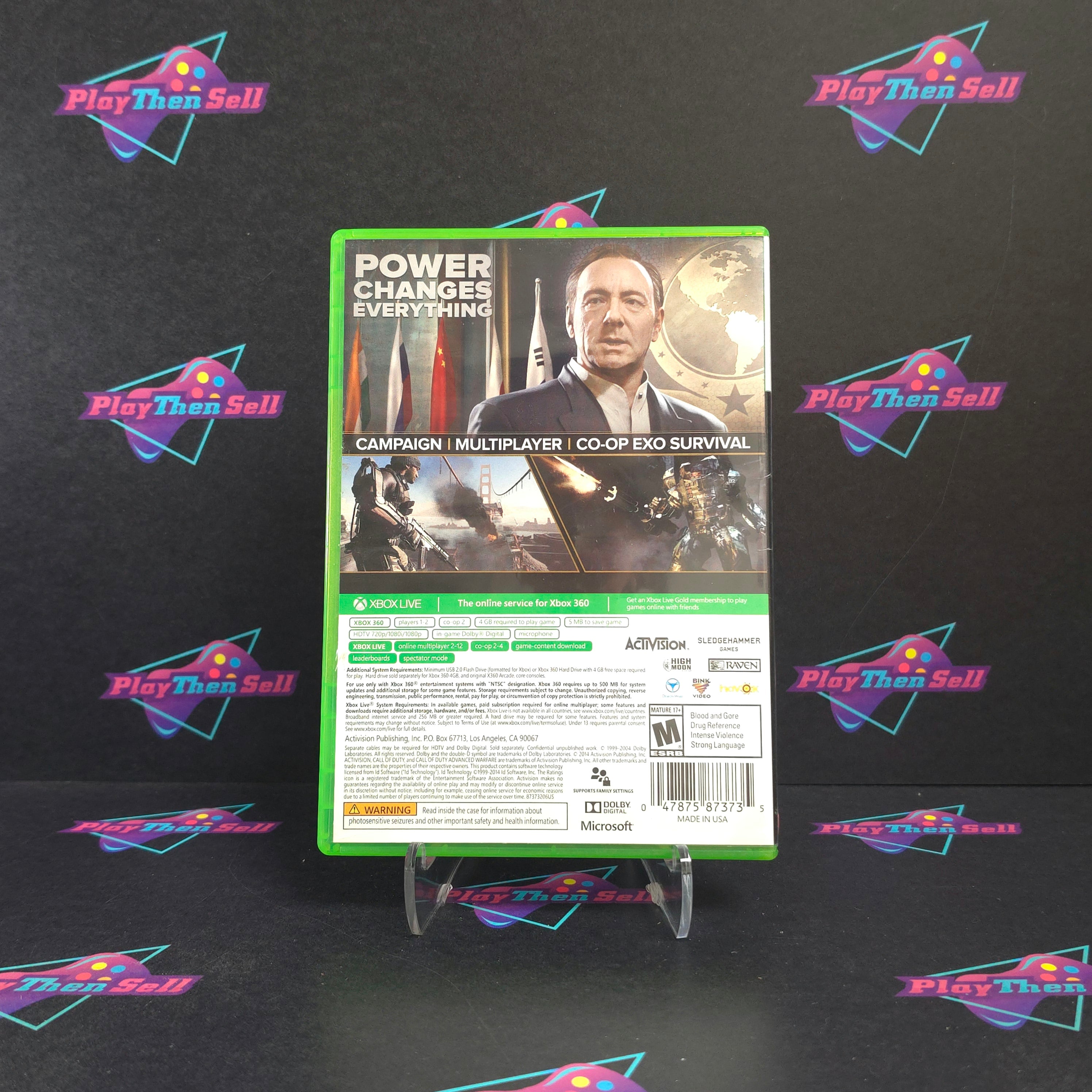 Call of Duty Advanced Warfare Xbox 360 Complete - Very Good