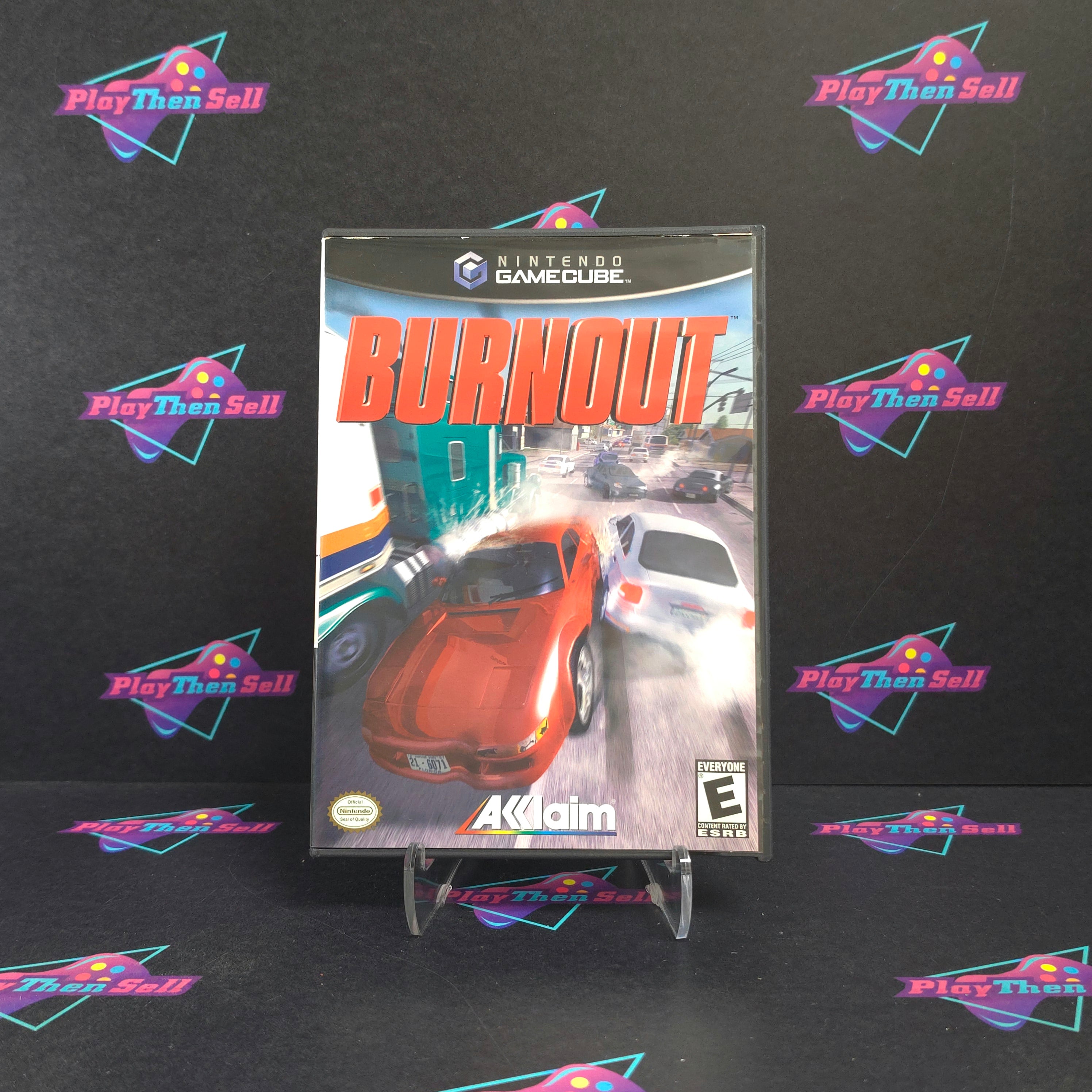 Burnout Nintendo GameCube + Reg Complete - Excellent