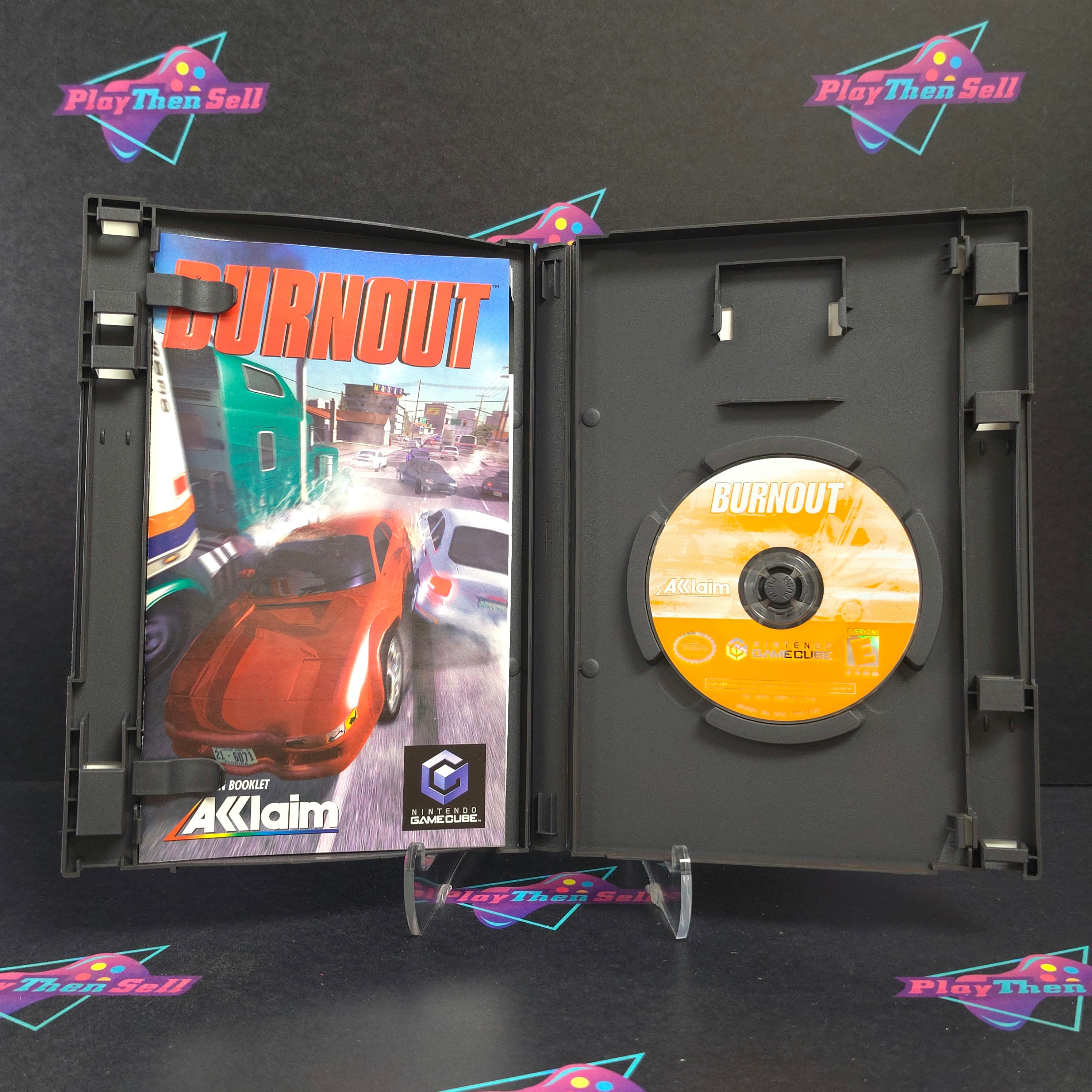 Burnout Nintendo GameCube + Reg Complete - Excellent